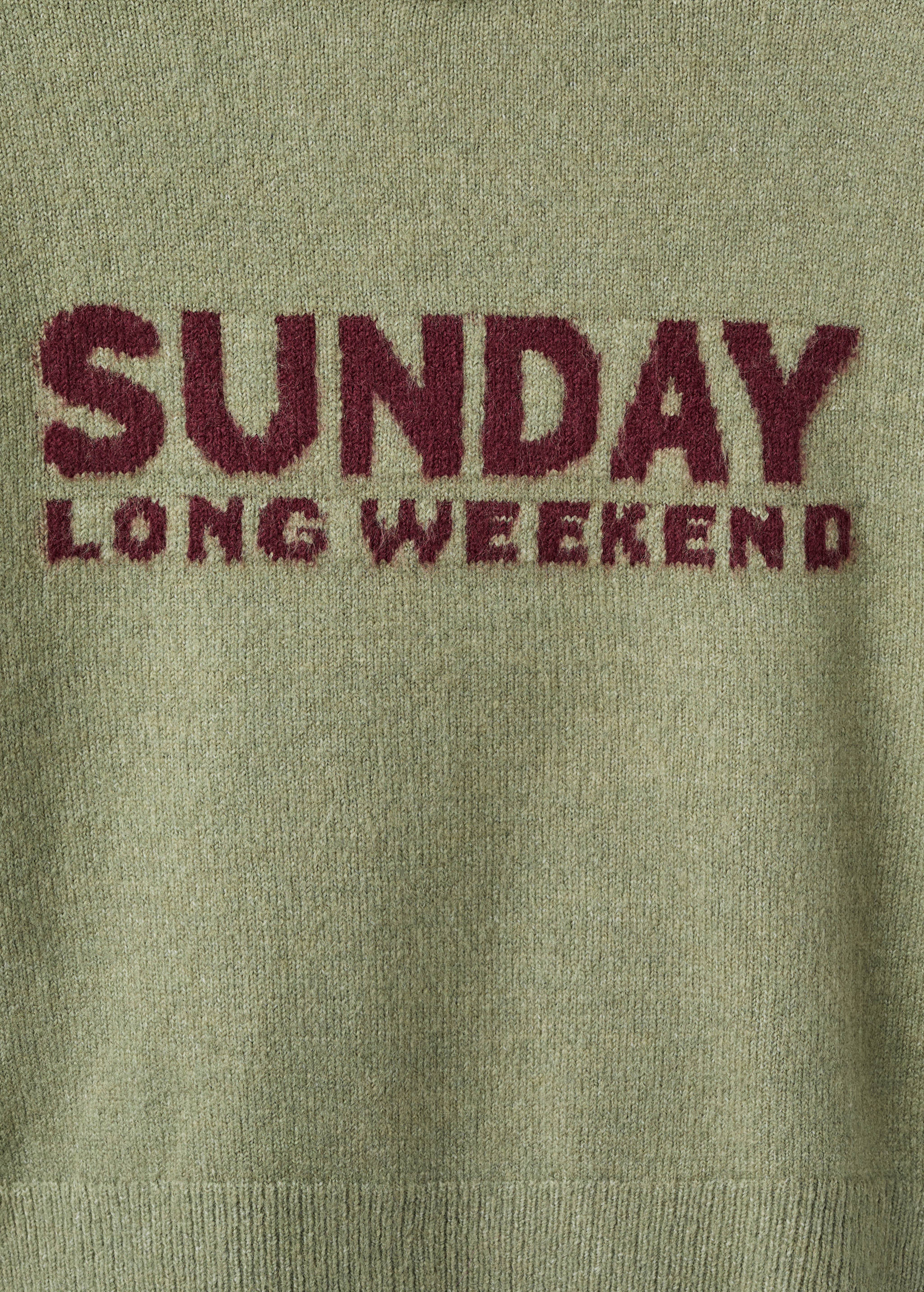 Knit embroidered sweater - Details of the article 0