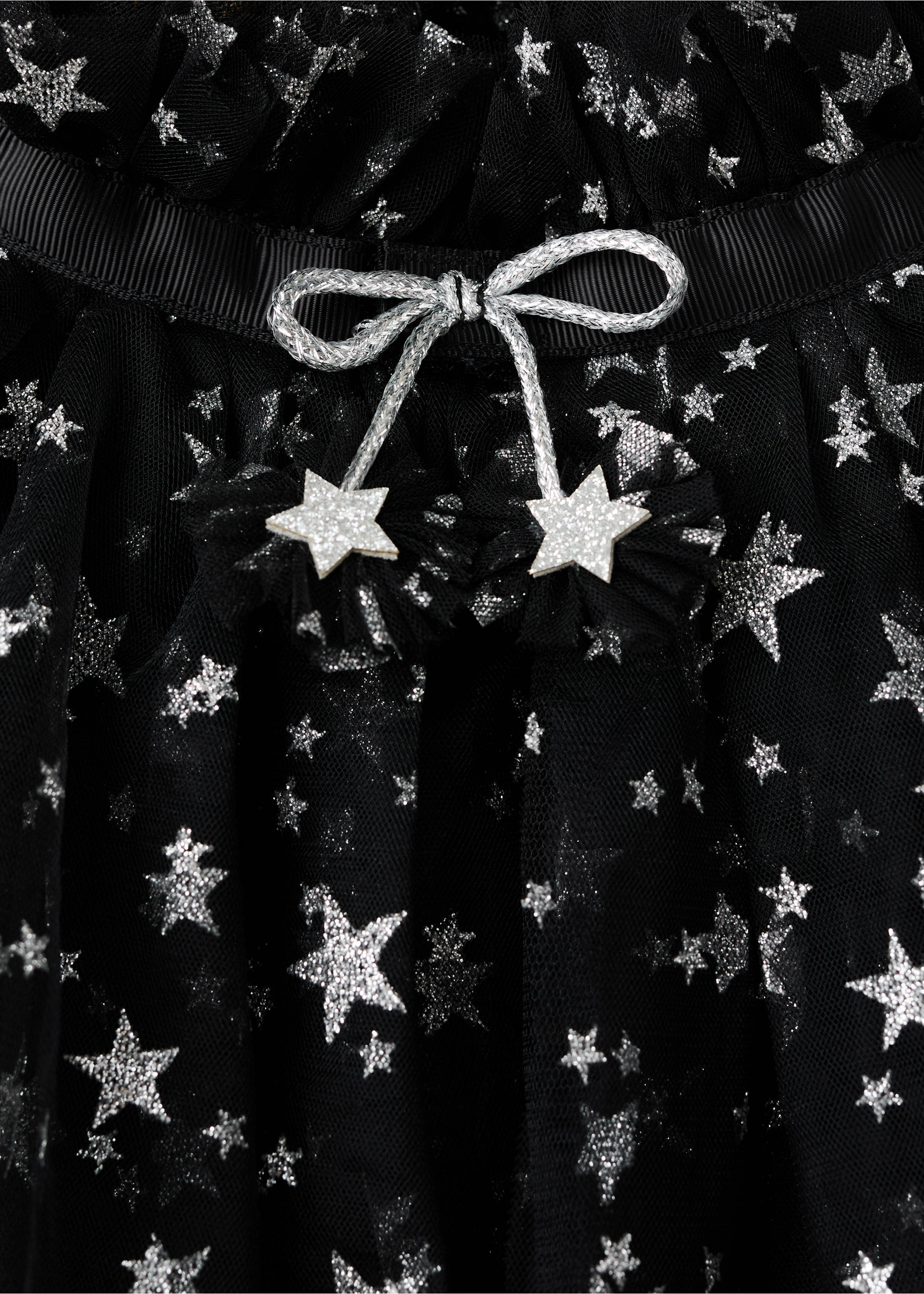 Star costume cape - Details of the article 1, Black. Ref: 17017136-00.