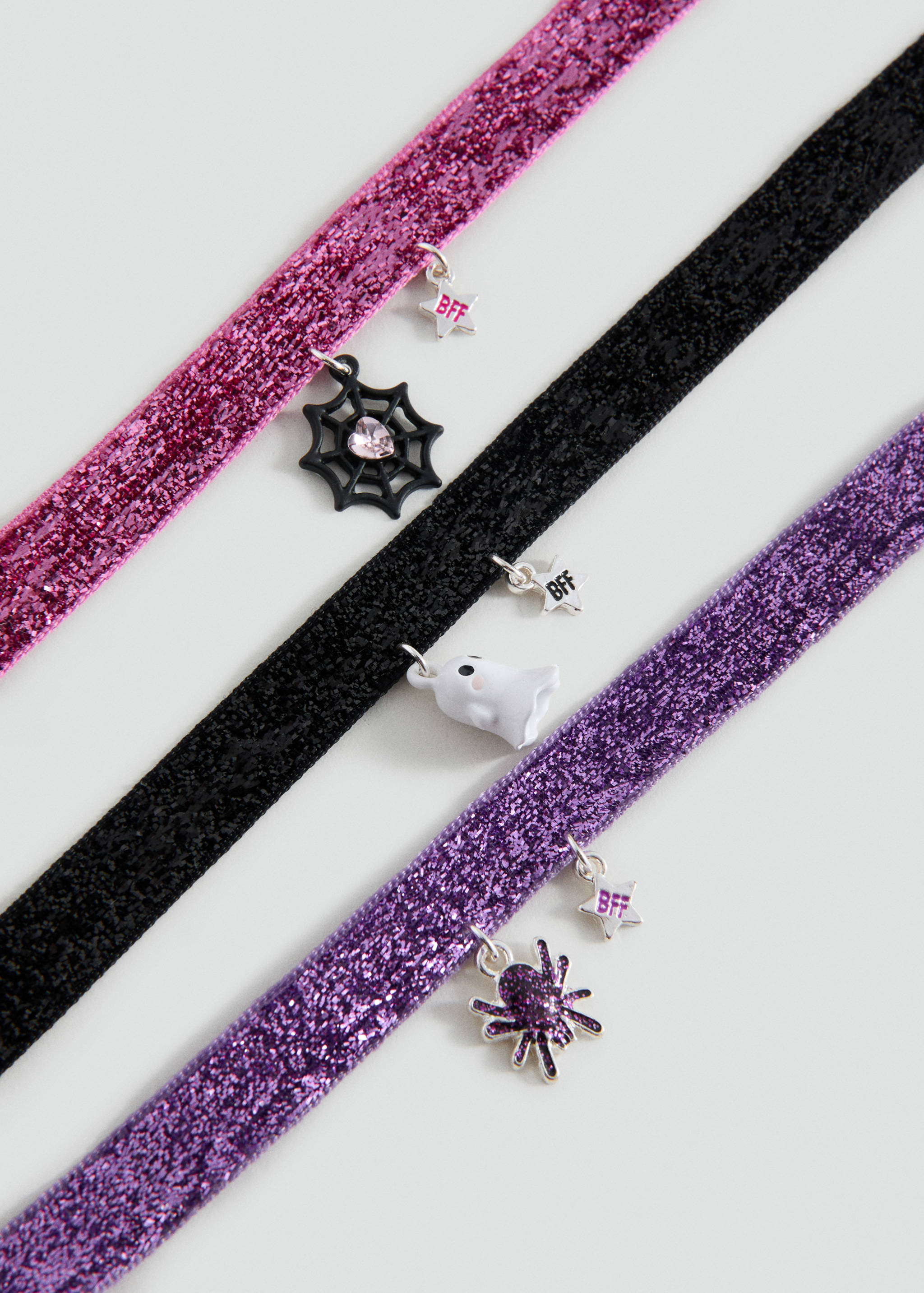 3-pack chokerhalsband - Bild av mittparti