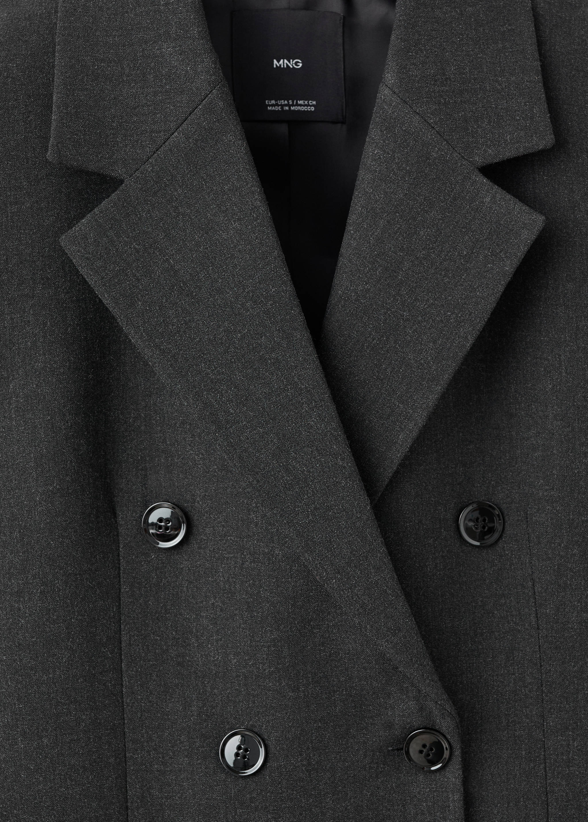 Double-breasted suit jacket - Details of the article 8