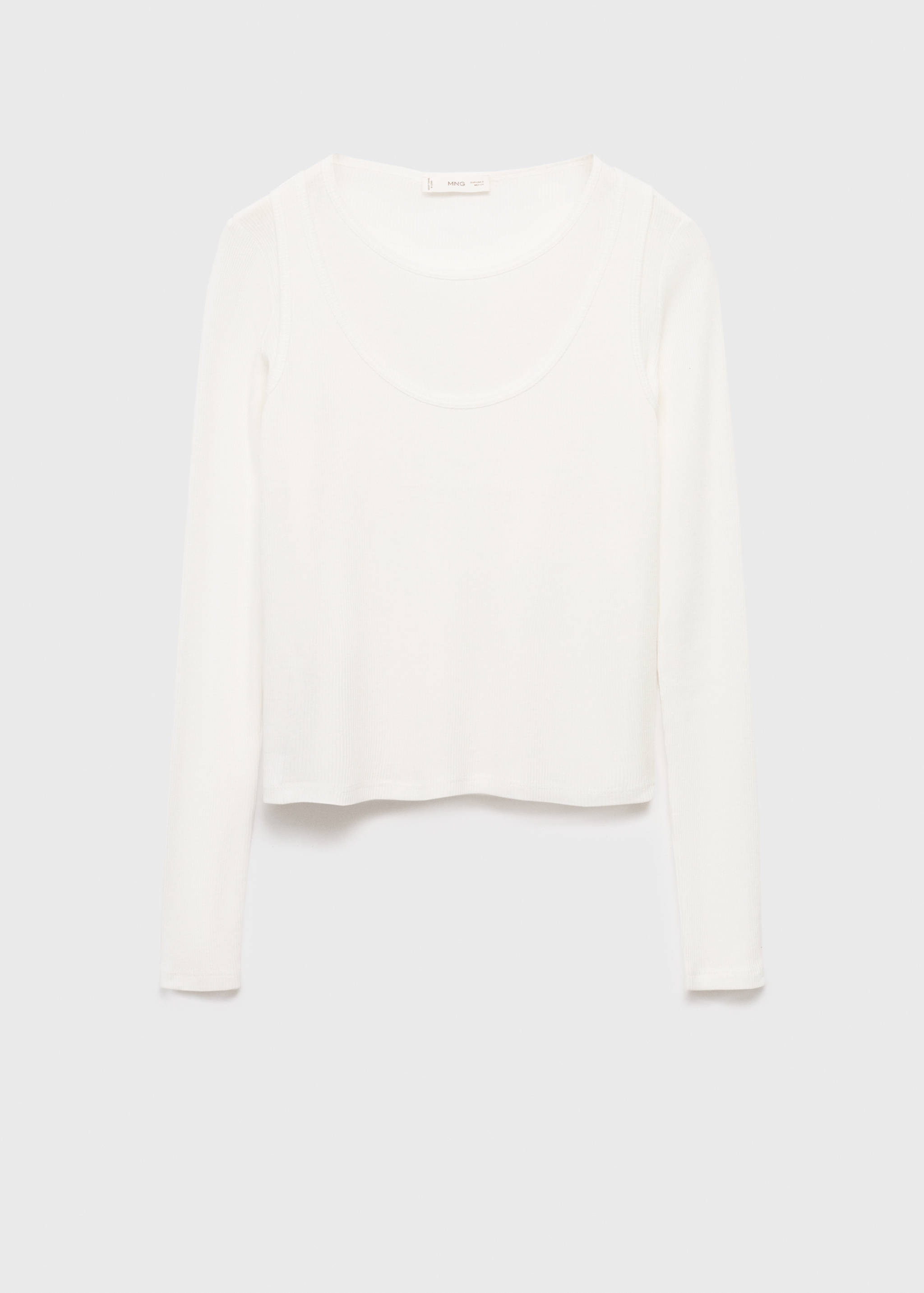 Doppellagiges T-Shirt - Artikel ohne Model