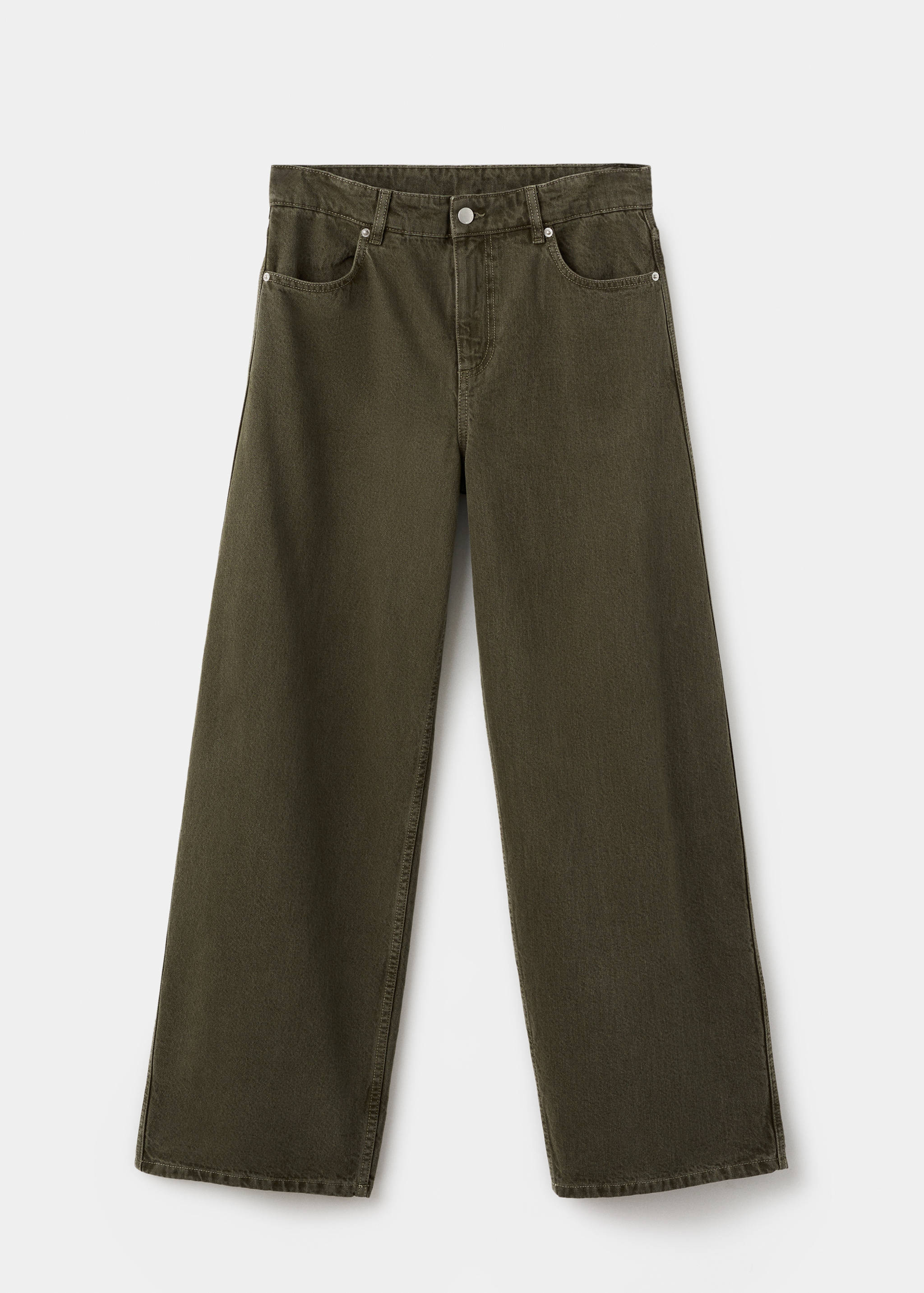 Džíny barrel fit s nízkým pasem - Zboží bez modelu