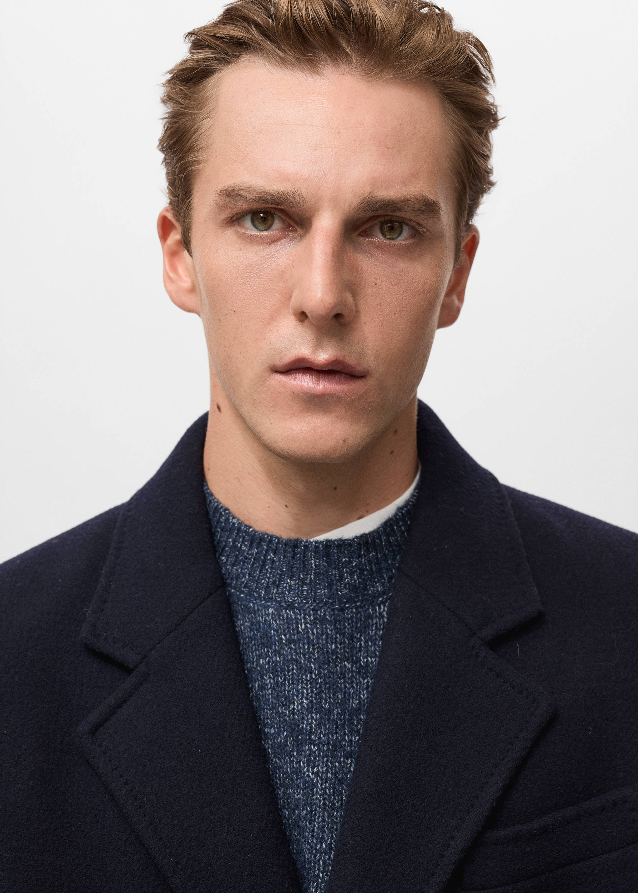 Long wool coat - Details of the article 1