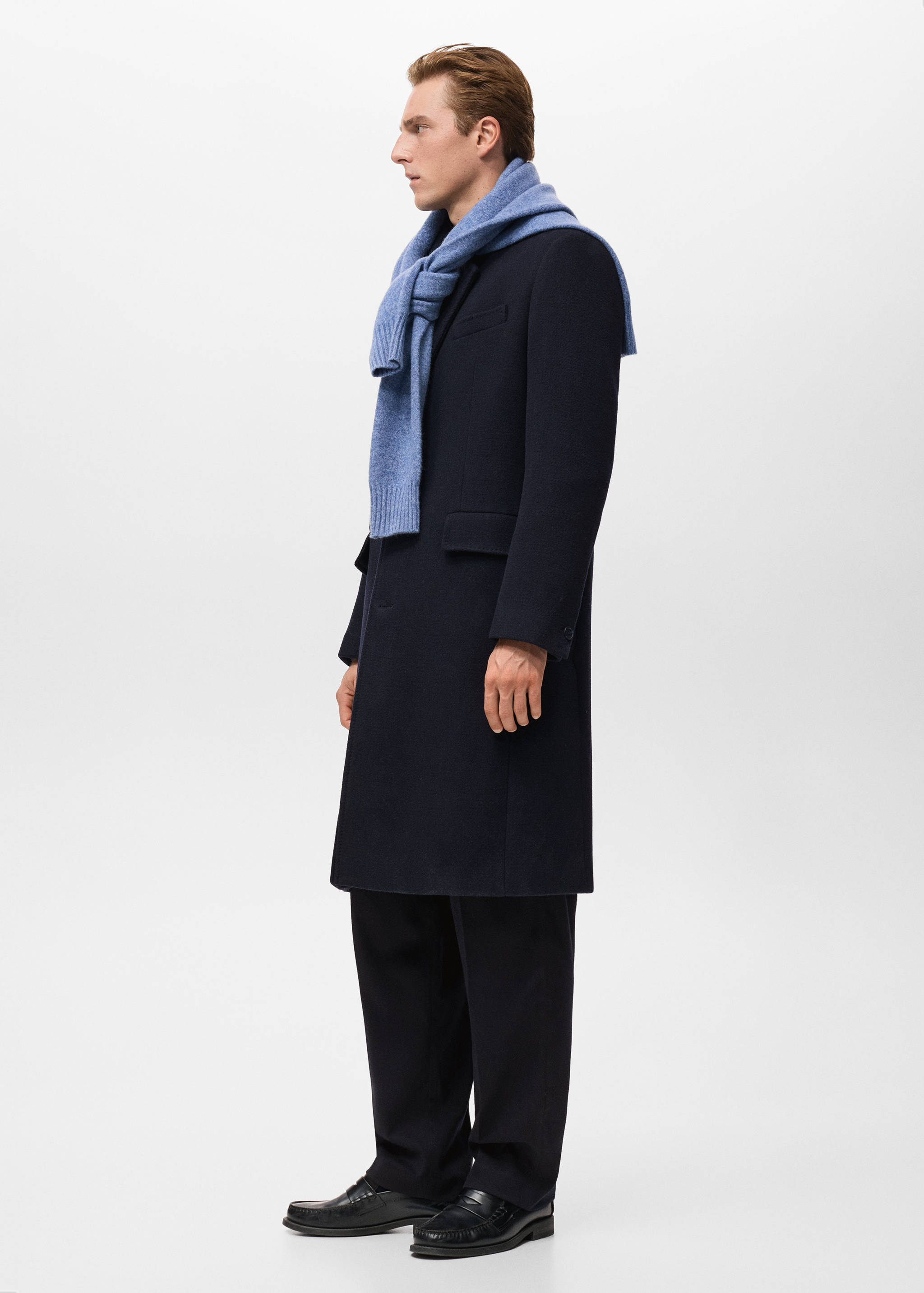 Long wool coat - Details of the article 2