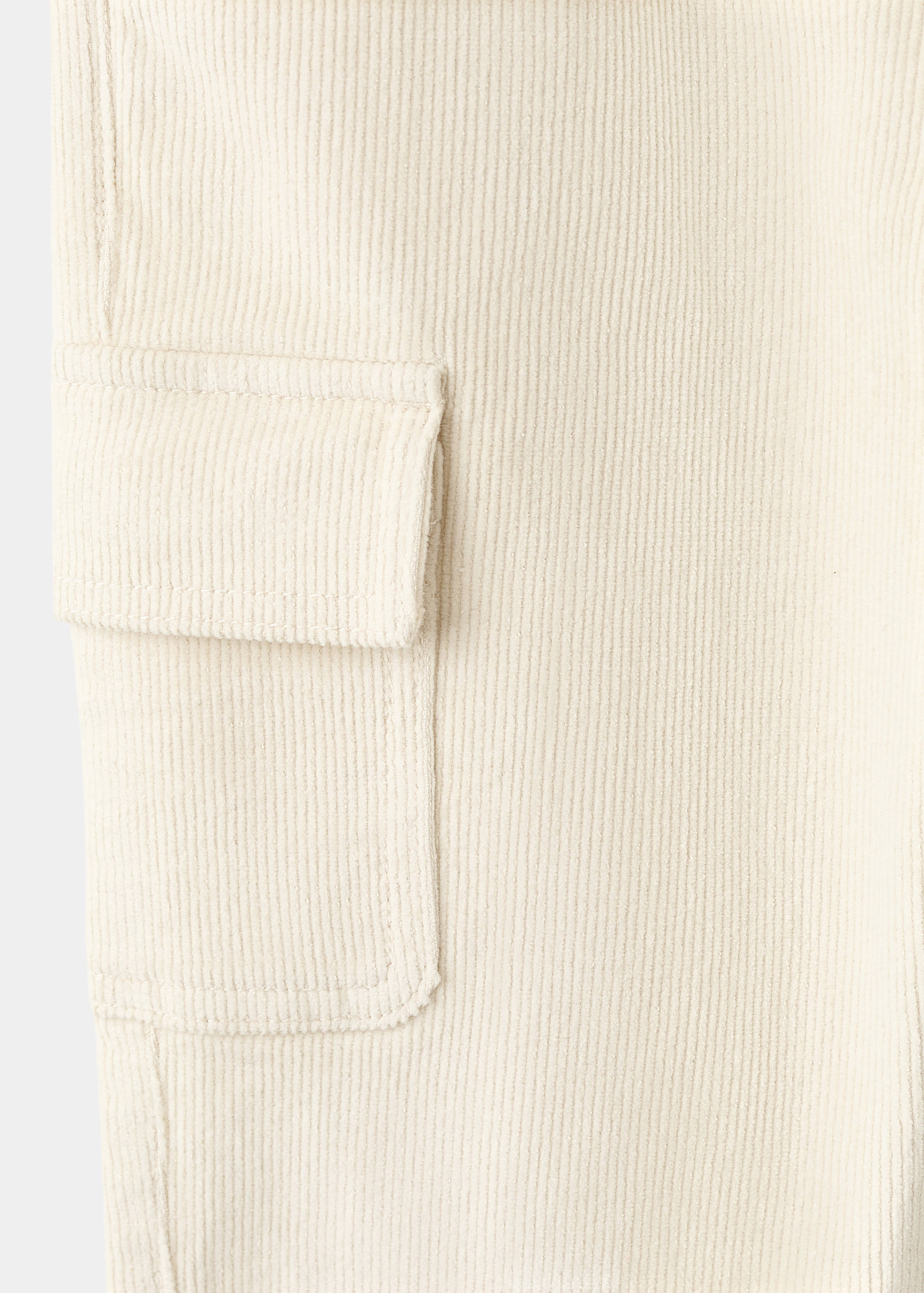 Corduroy cargo trousers - Details of the article 8