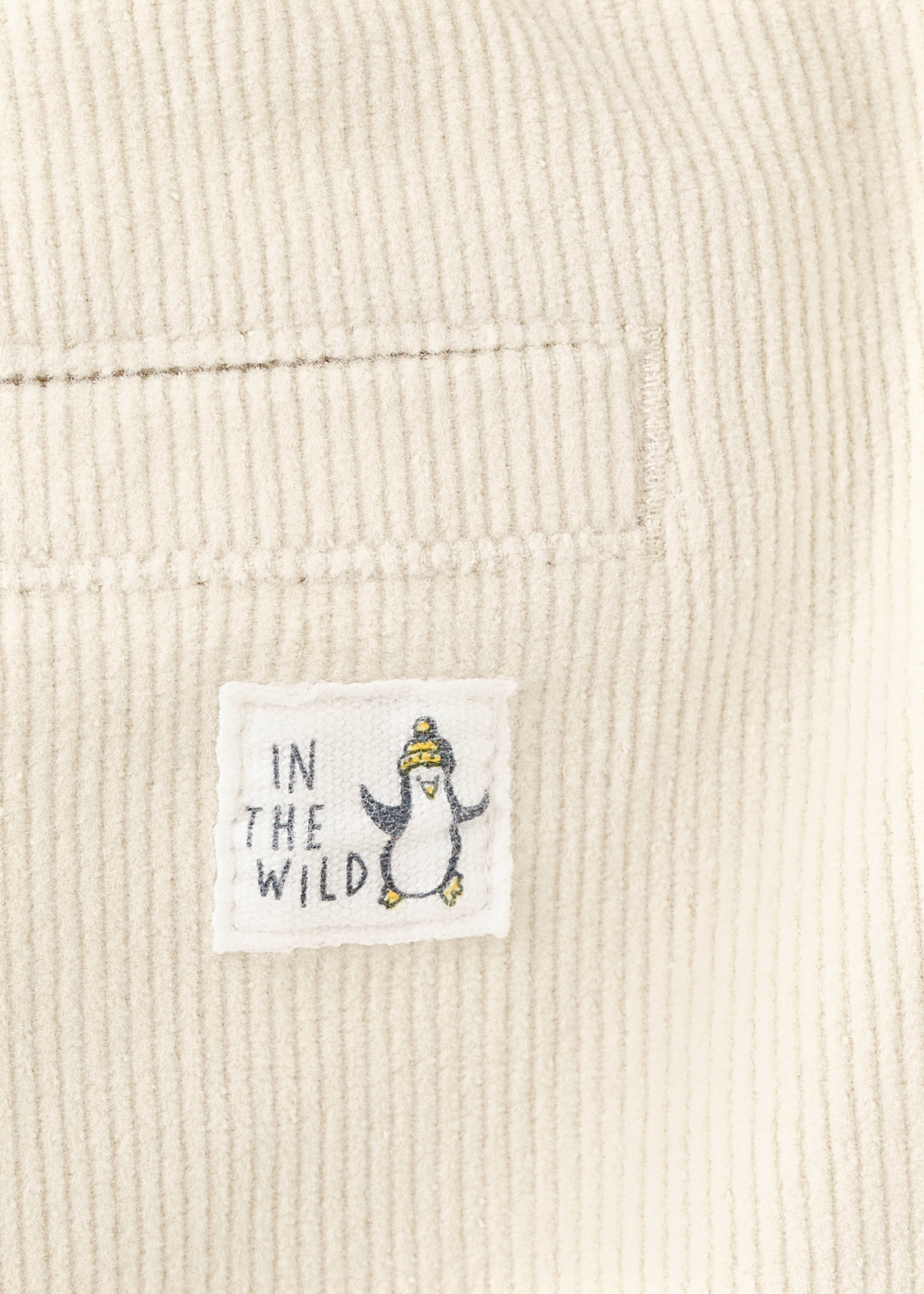 Corduroy cargo trousers - Details of the article 0
