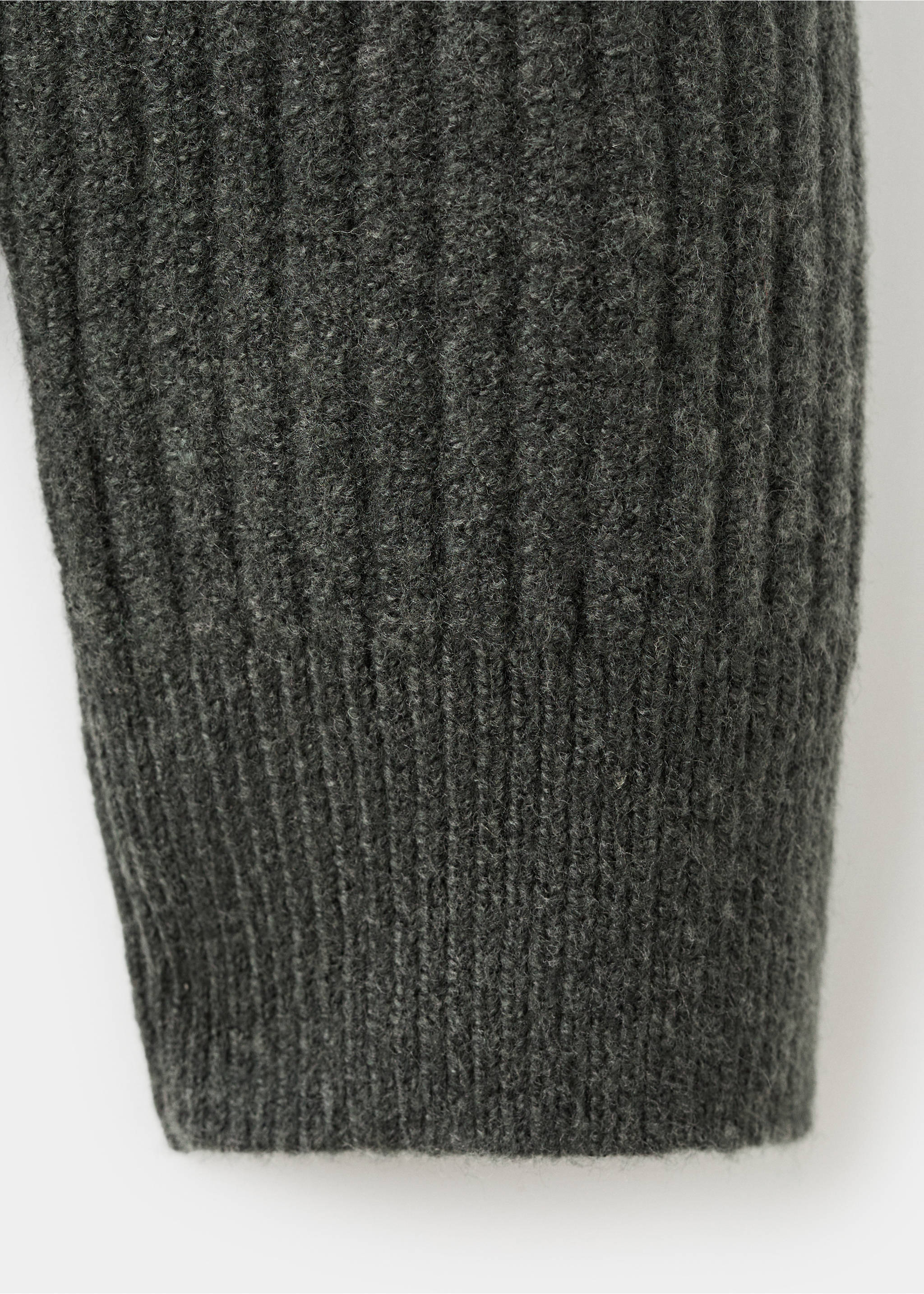 Rippstrickpullover - Detail des Artikels 0, Dunkelgrün. Ref: 17017898-00.