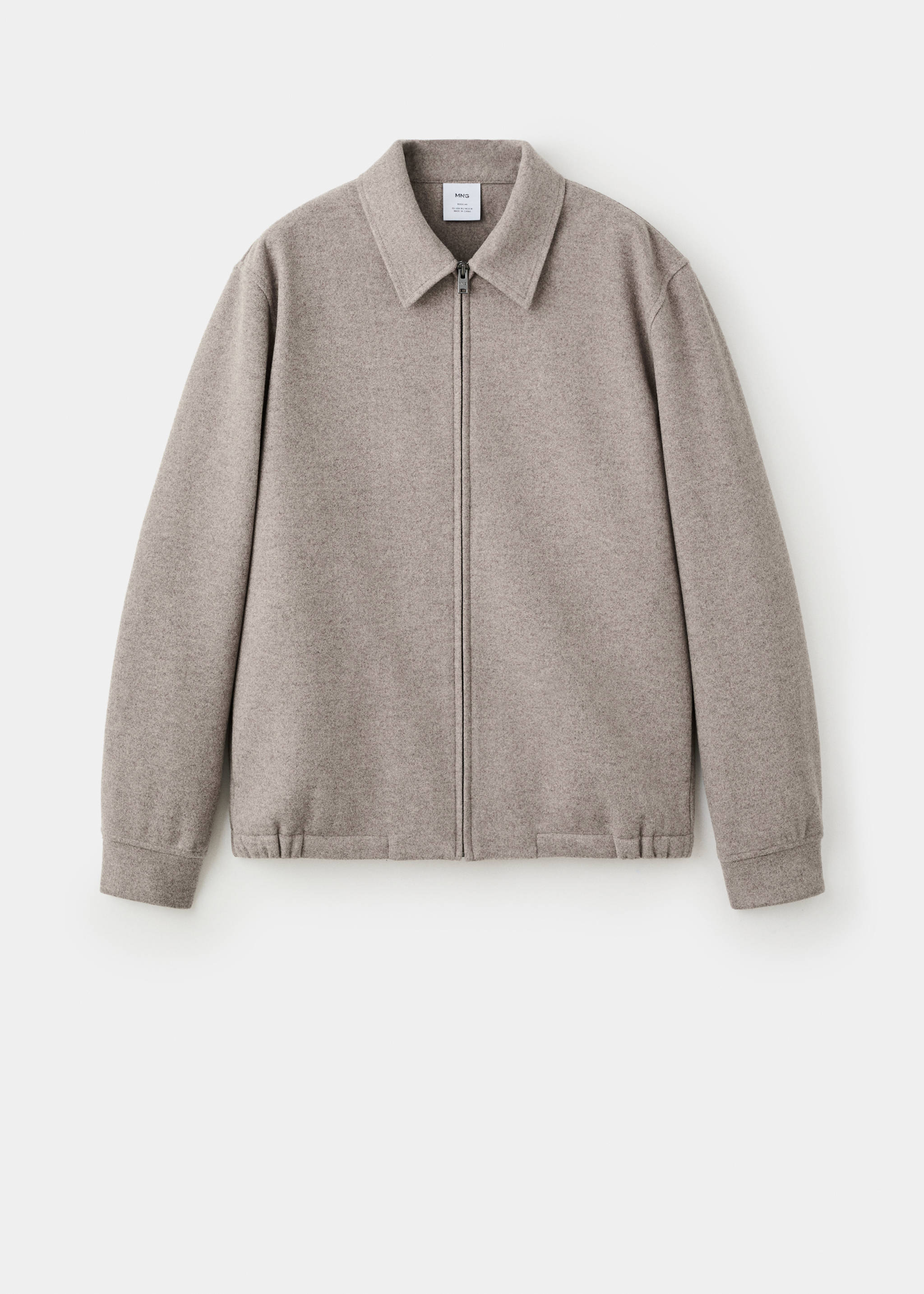 Zip-up cloth jacket - Article without model