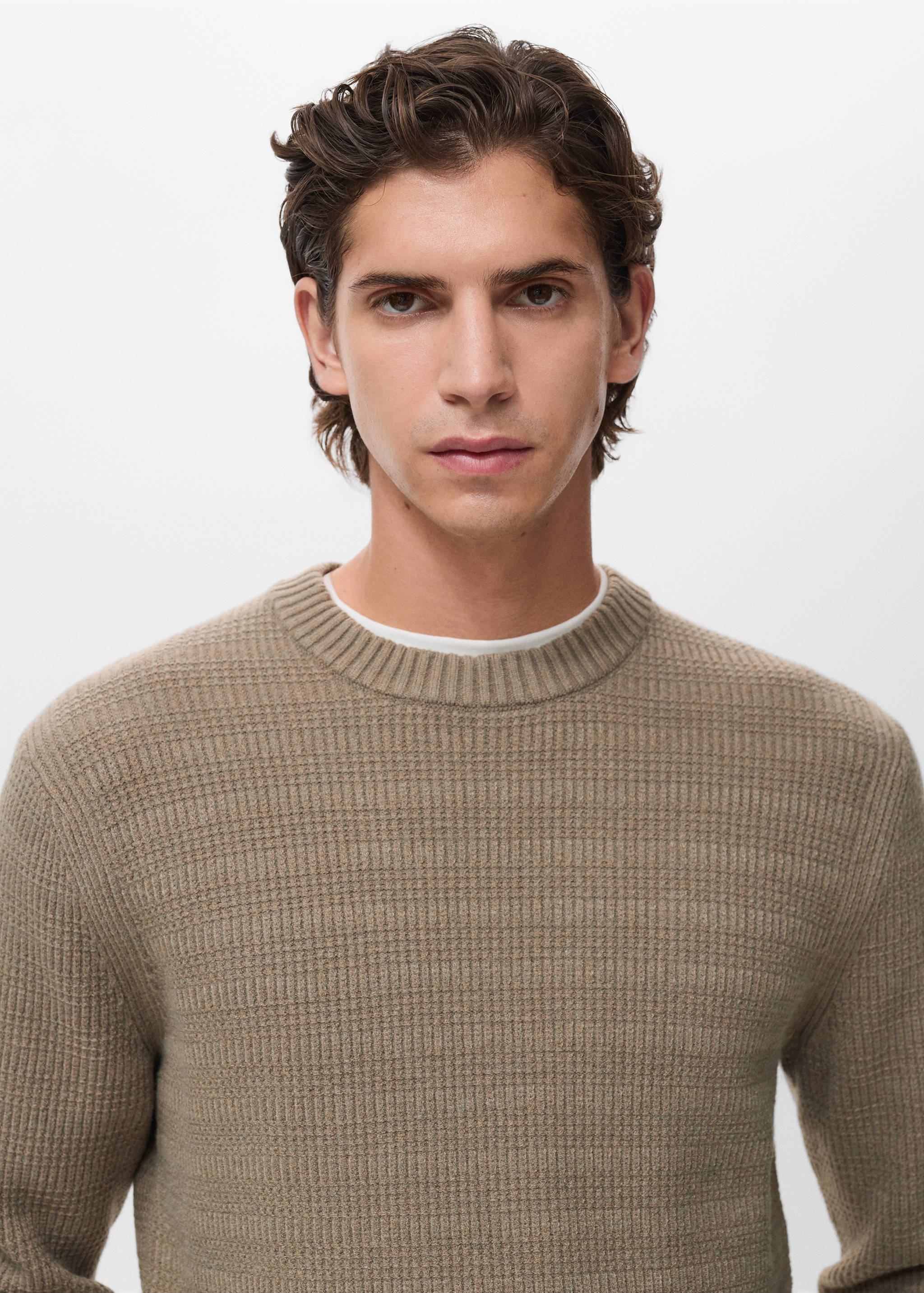 Strukturierter Strickpullover - Detail des Artikels 1
