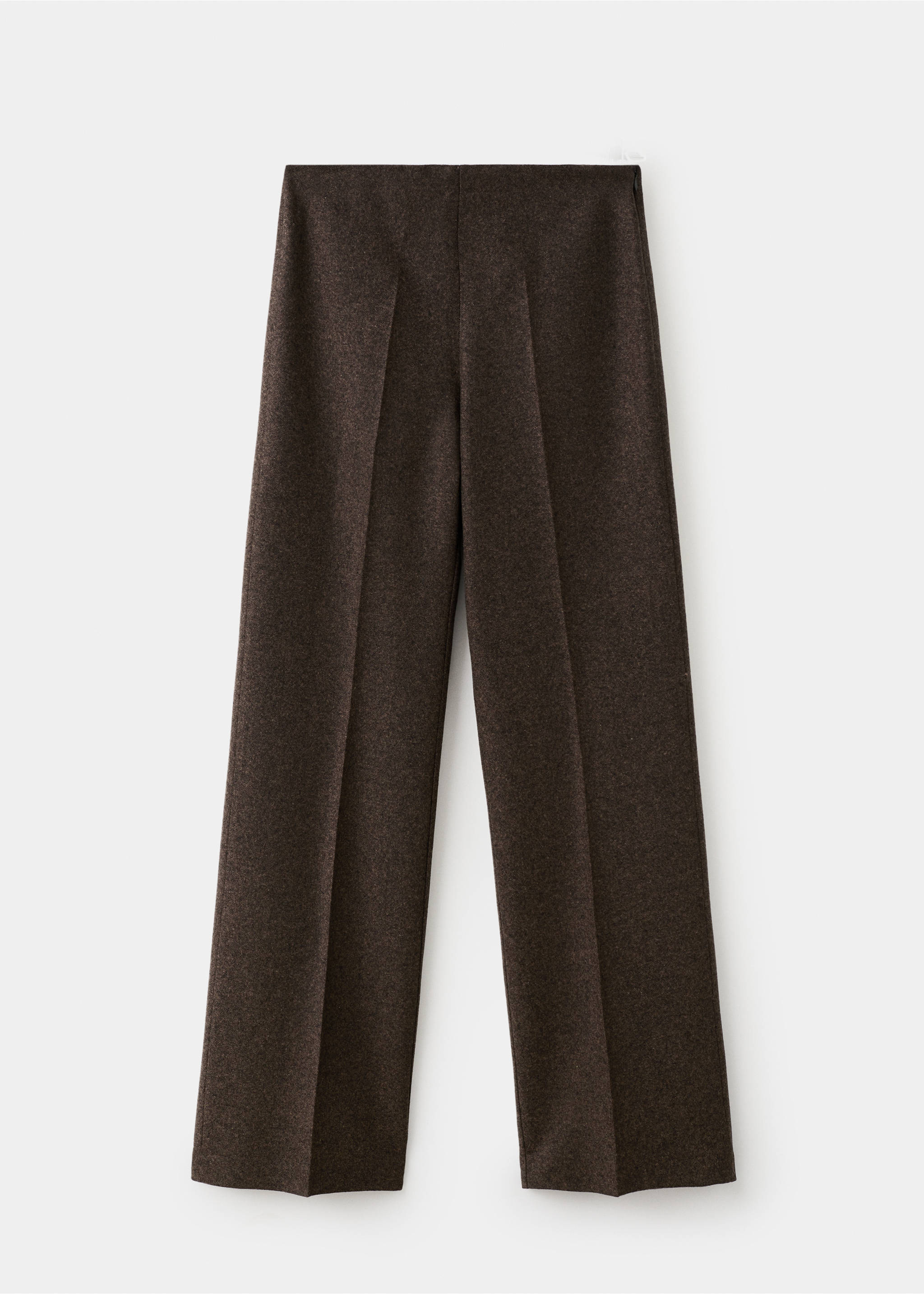 Melierte Wollhose - Artikel ohne Model, Braun. Ref: 17017914-00.