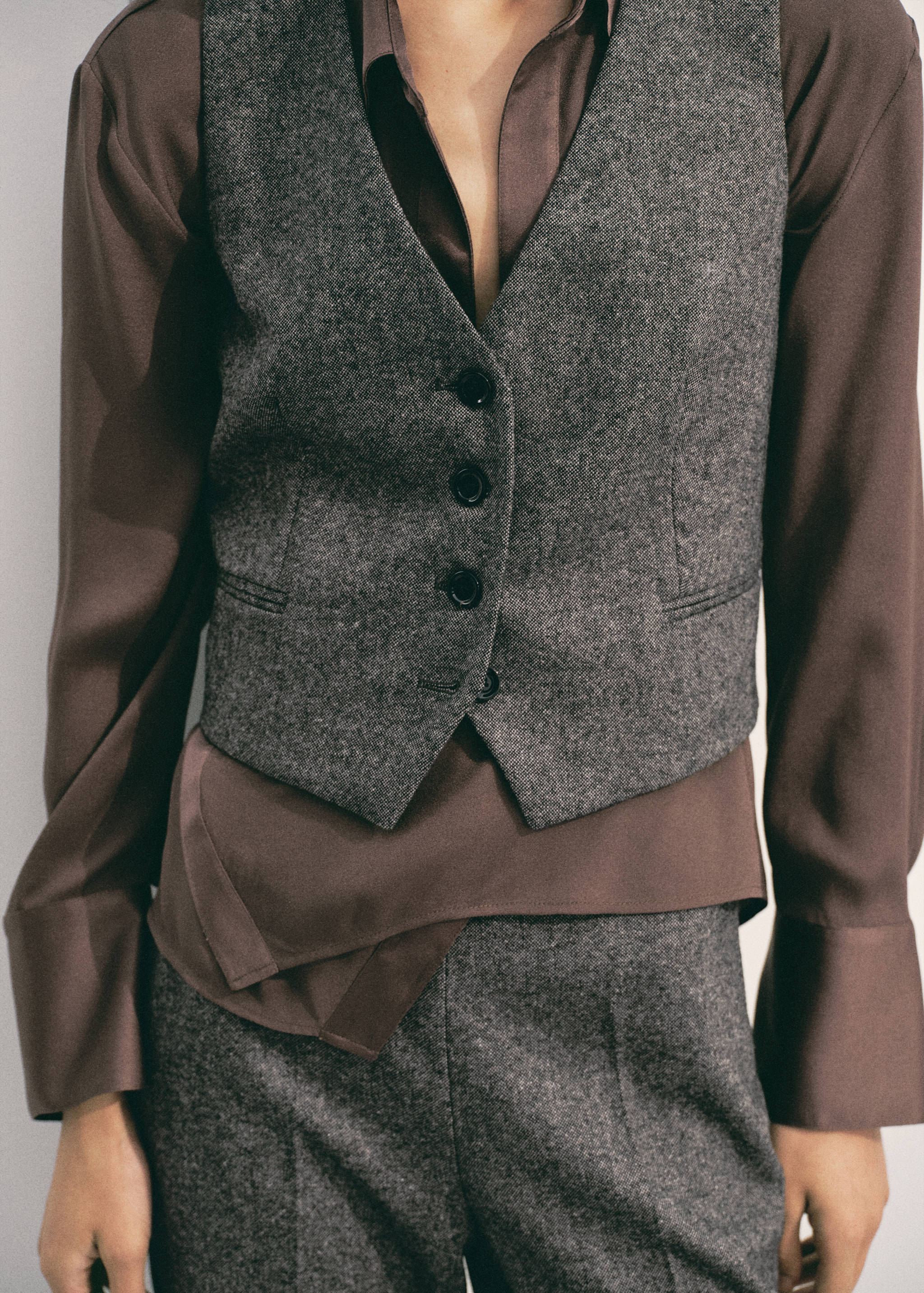 Melierte Wollhose - Detail des Artikels 3