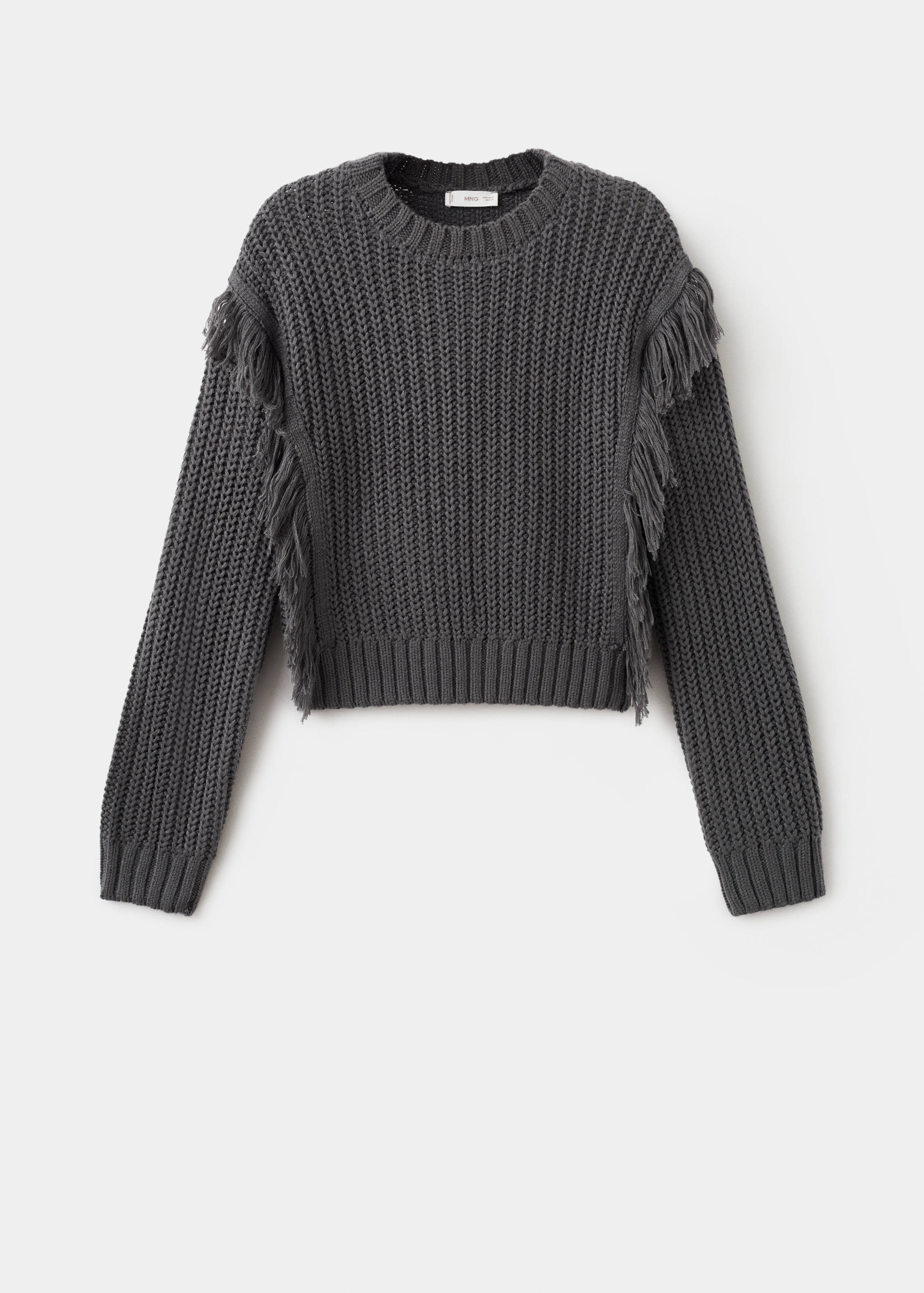 Pull-over maille franges - Article sans modèle