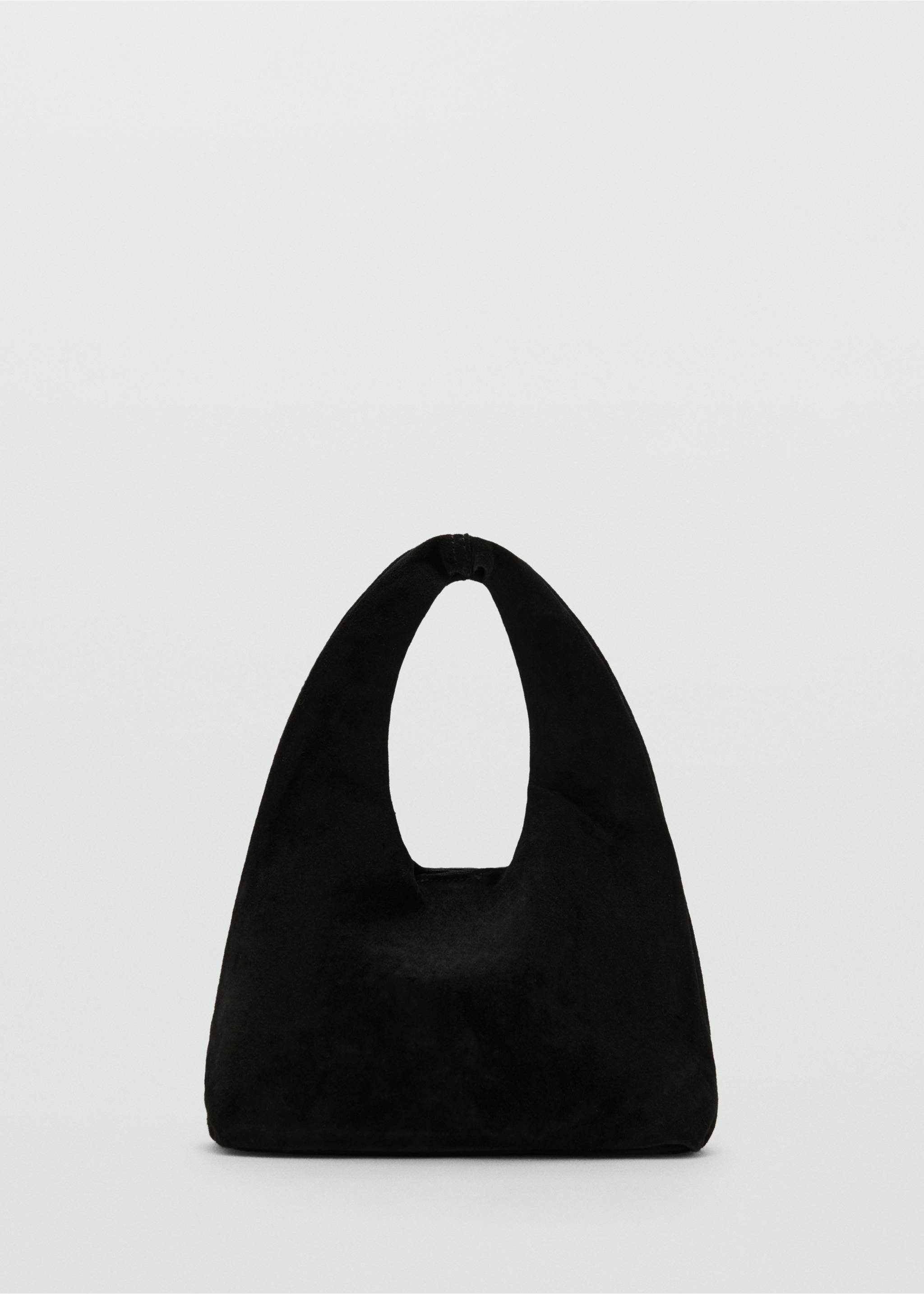 Suede leather mini-bag - Article without model, Black. Ref: 17018272-00.