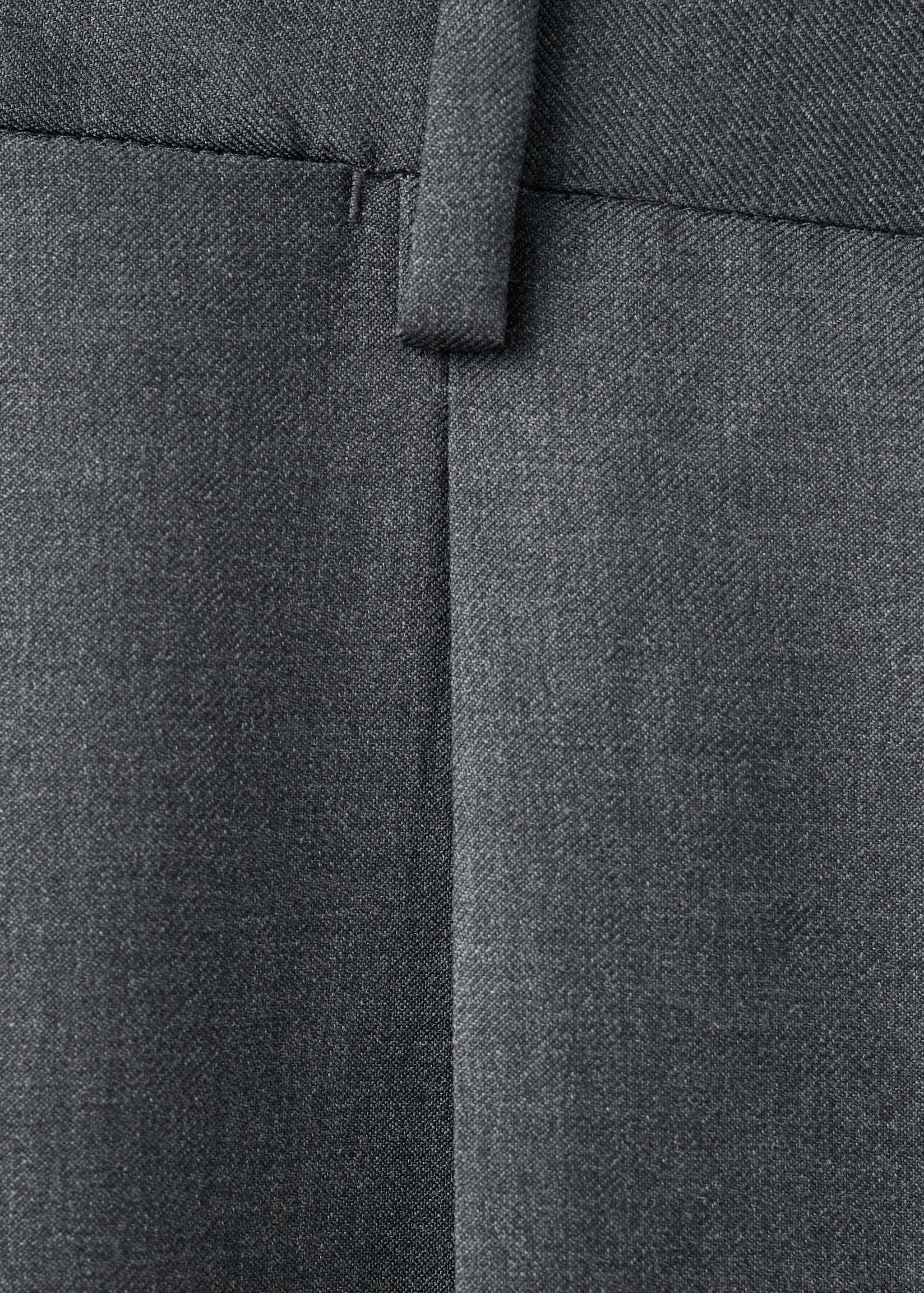 Flanell-Anzughose aus 100 % italienischer Wolle - Detail des Artikels 8