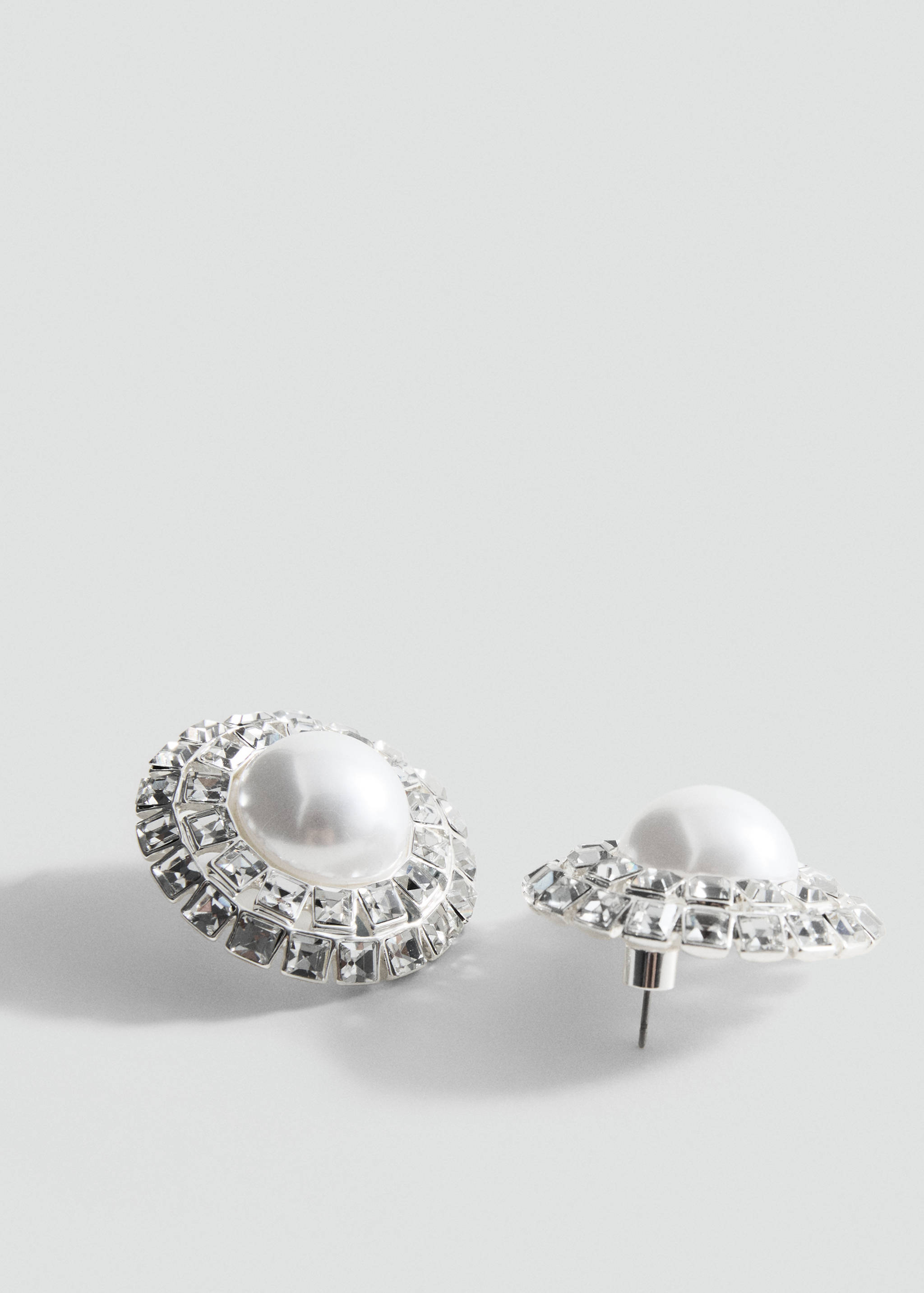 Arracades perla combinades - Pla mig