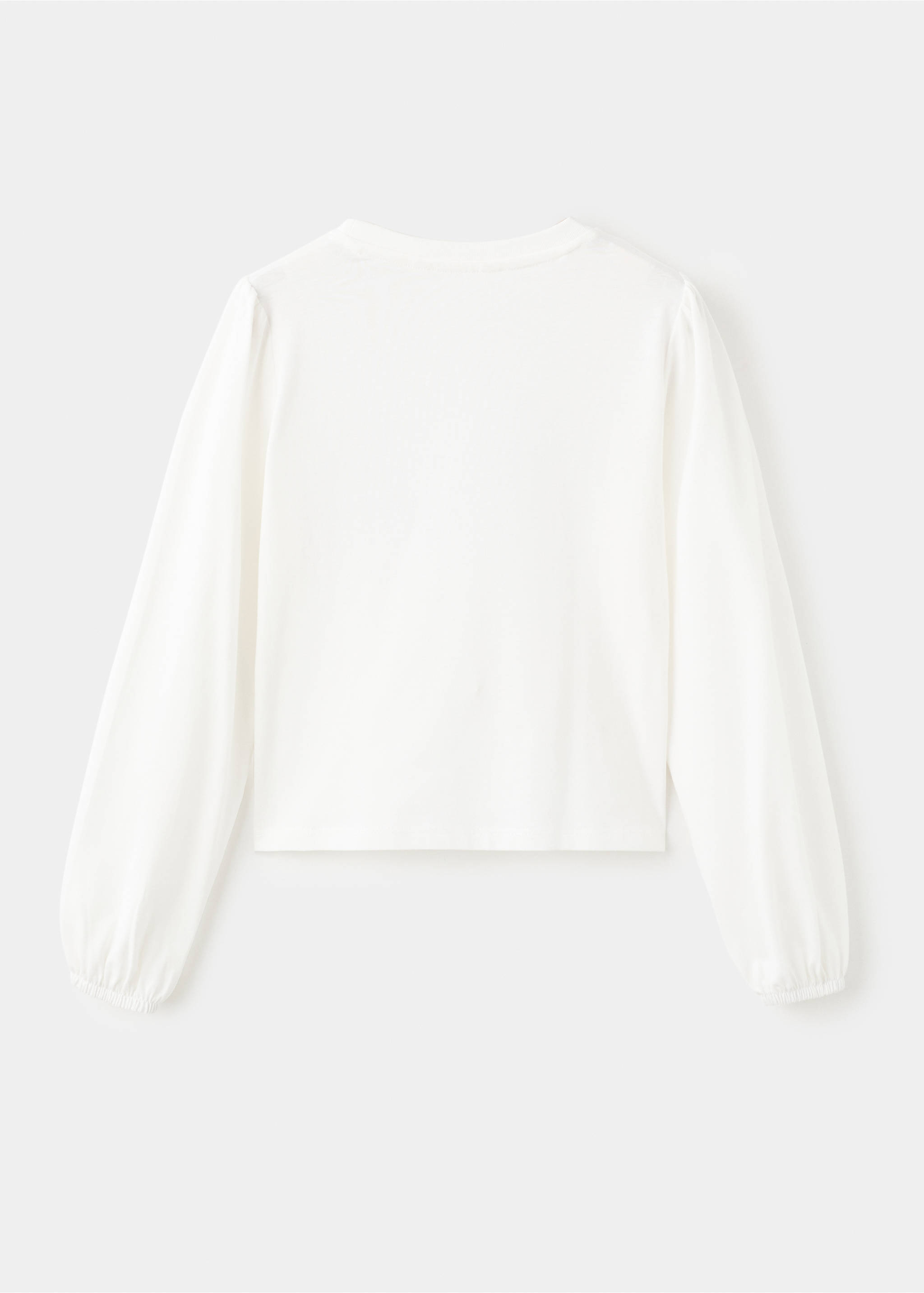 Christmas-print t-shirt - Reverse of the article, Off White. Ref: 17019099-00.