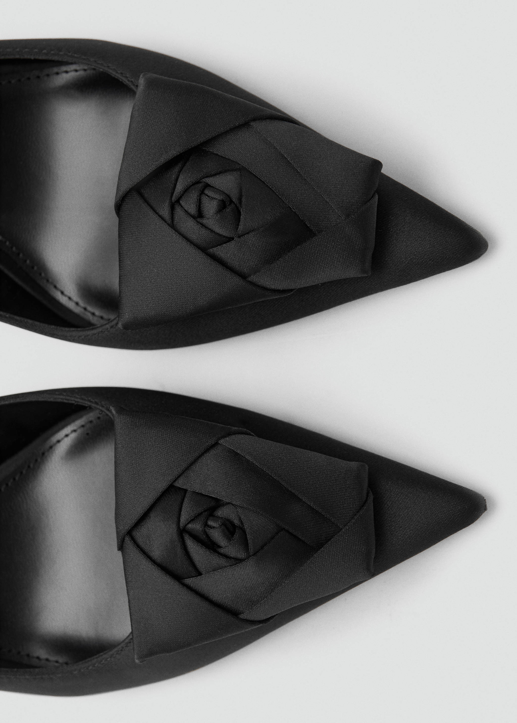 Satin floral shoes - Details of the article 2
