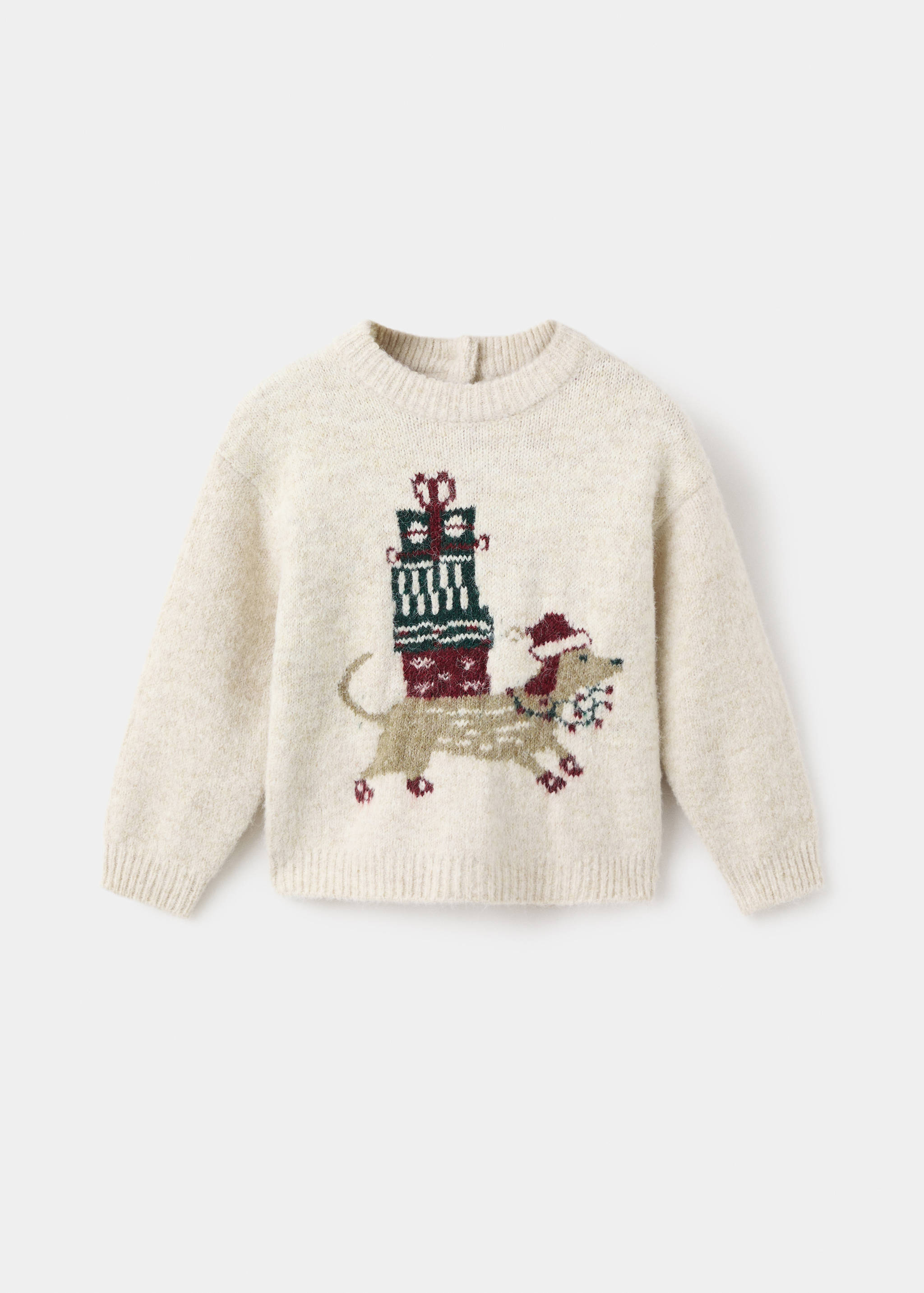 Pull-over brodé Noël - Article sans modèle