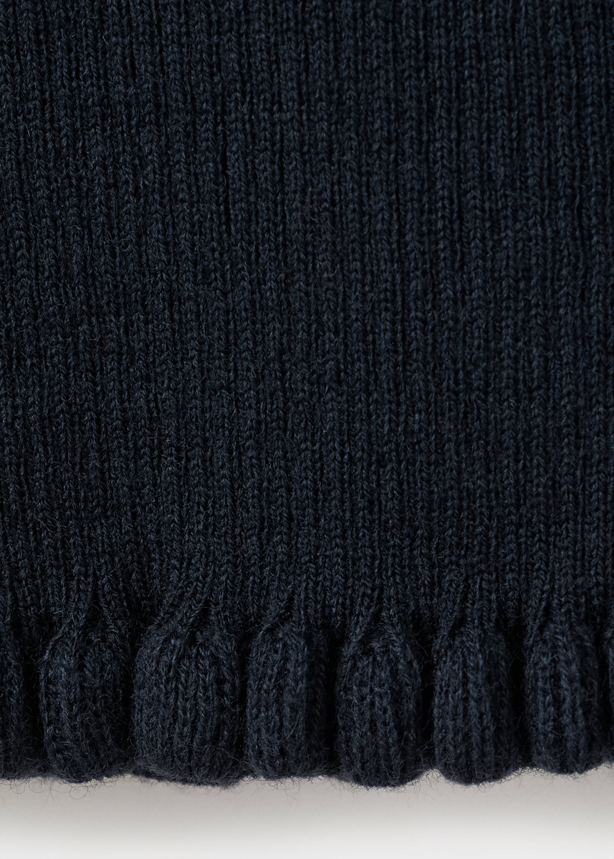 Scalloped edges cardigan - Details of the article 0