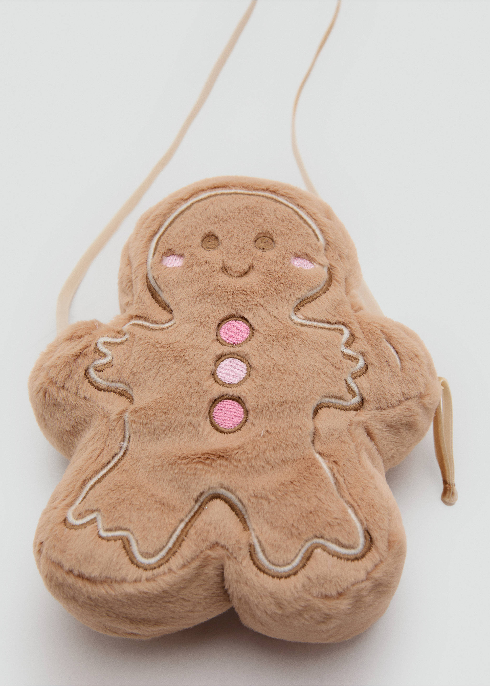 Lebkuchenmann-Tasche - Detail des Artikels 2, Sandfarben. Ref: 17019209-00.