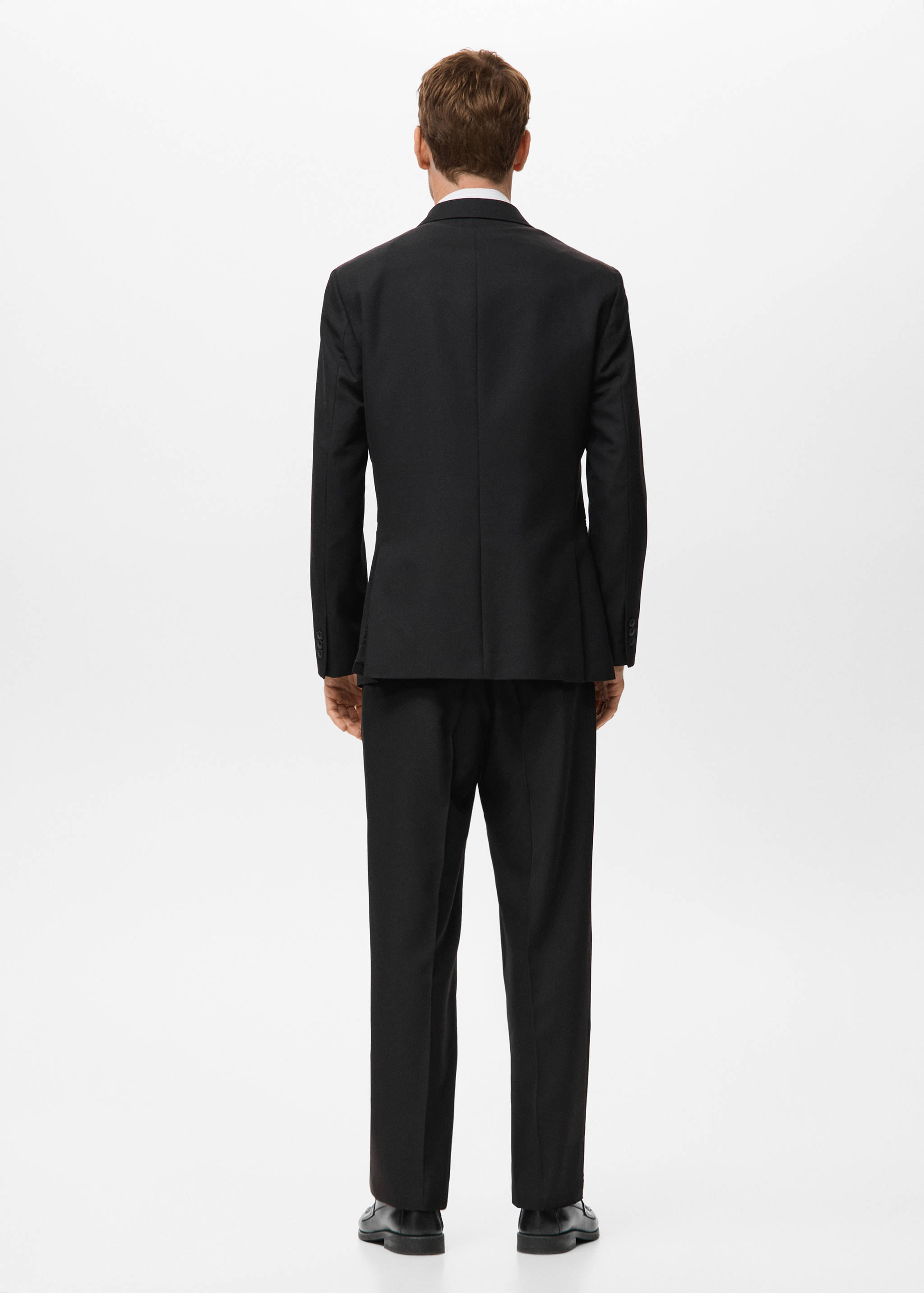 Veste de costume croisée regular-fit - Verso de l’article