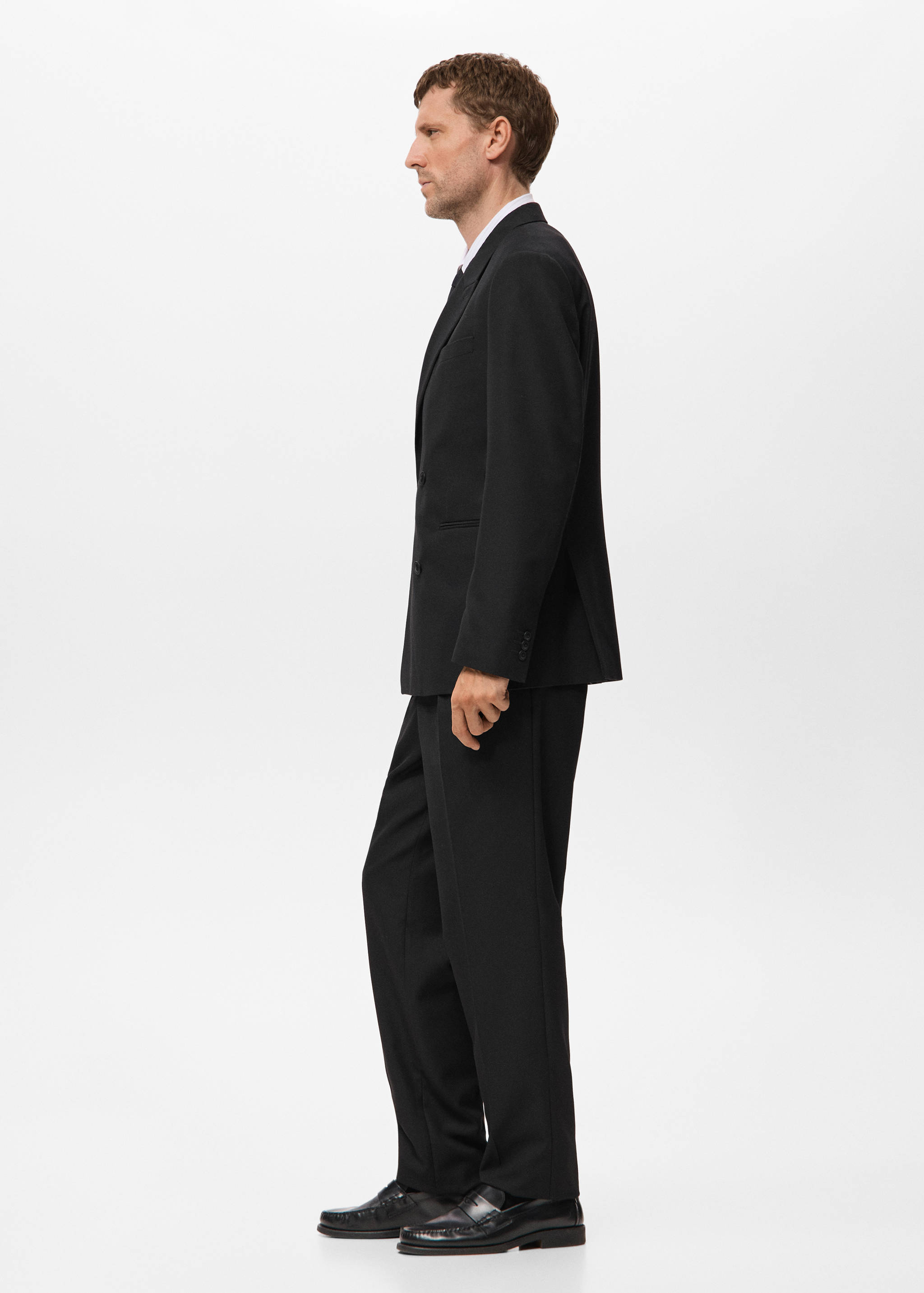 Veste de costume croisée regular-fit - Détail de l'article 2