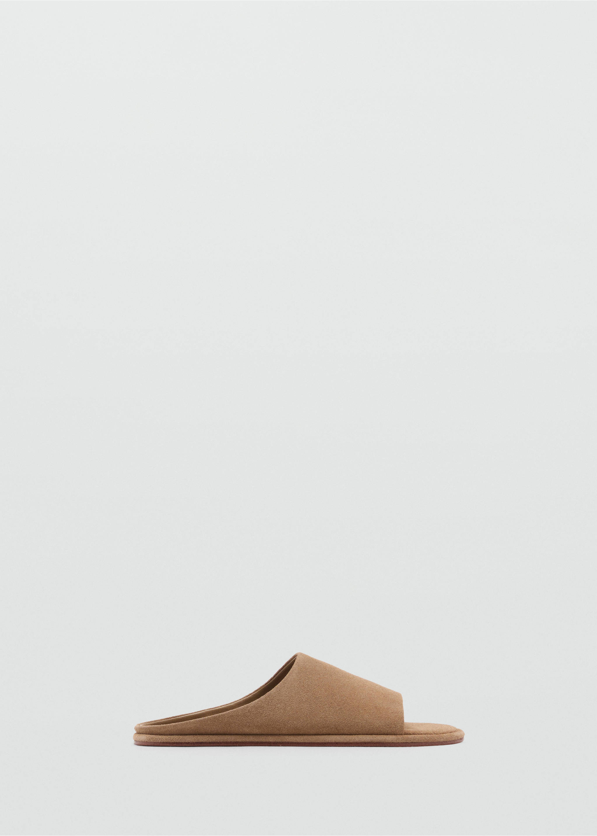 Suede leather sandals - Article without model, Sand. Ref: 17021149-00.