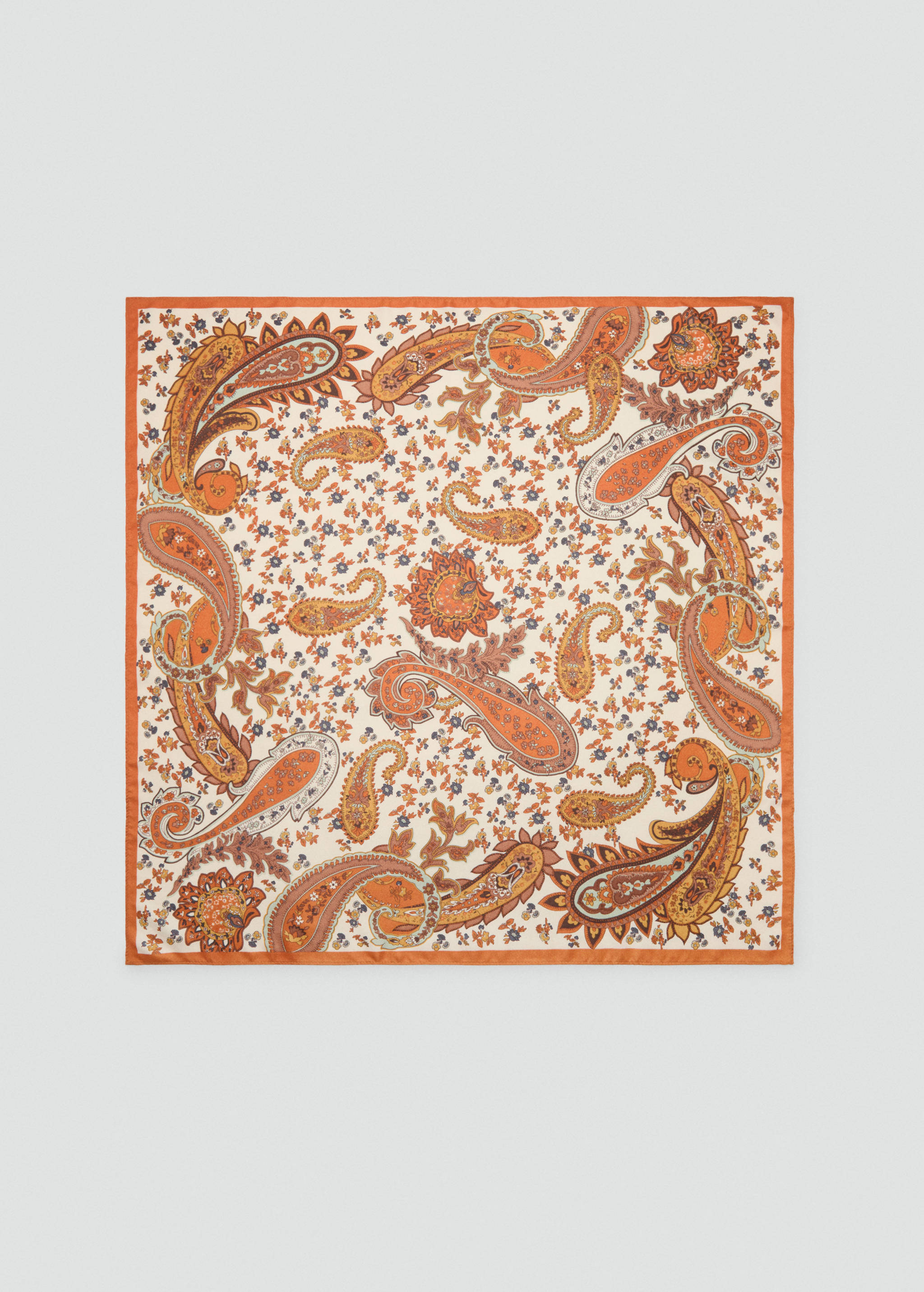 Paisley Satin Tuch - Artikel ohne Model