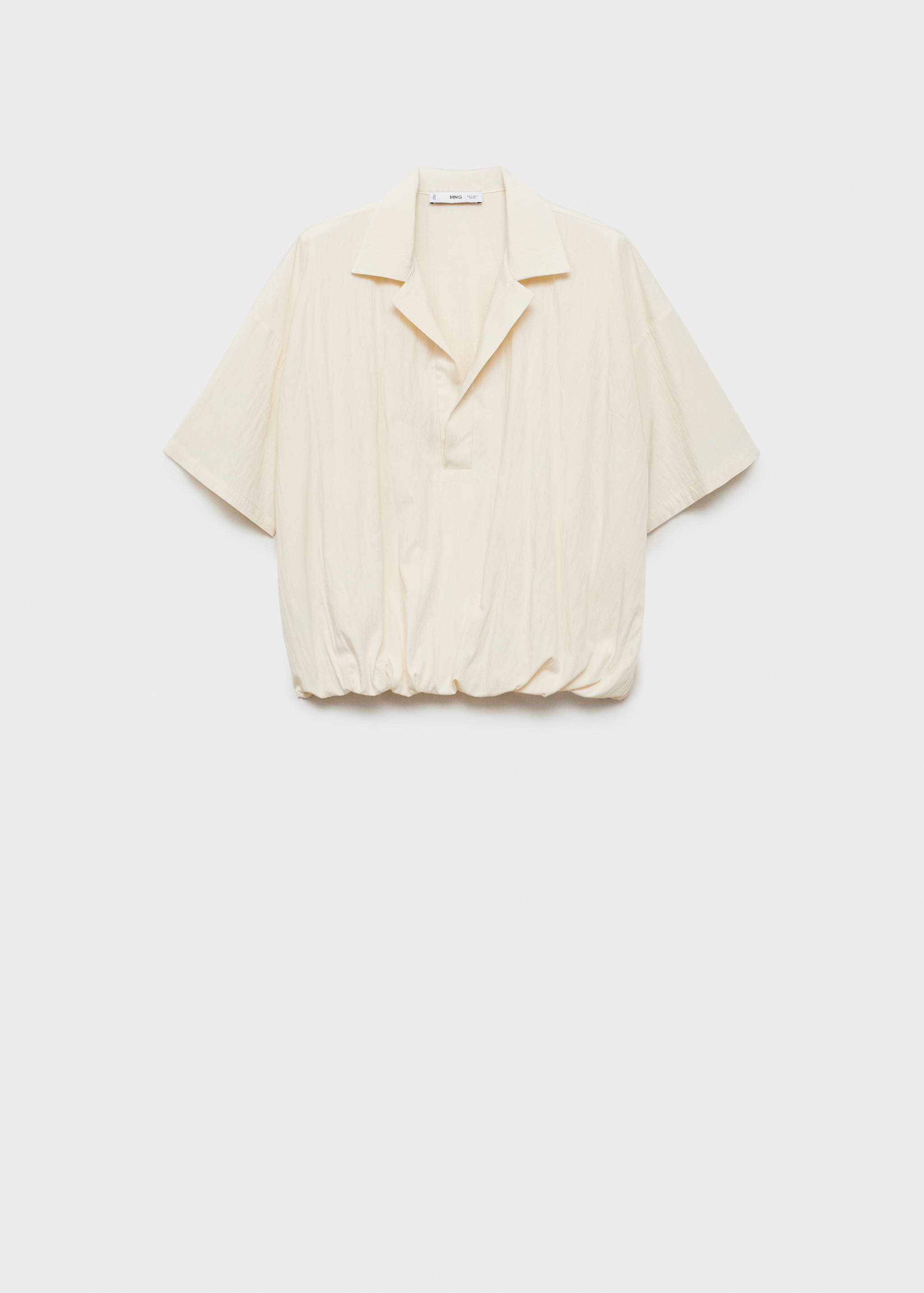 Crop puffed shirt - Article without model