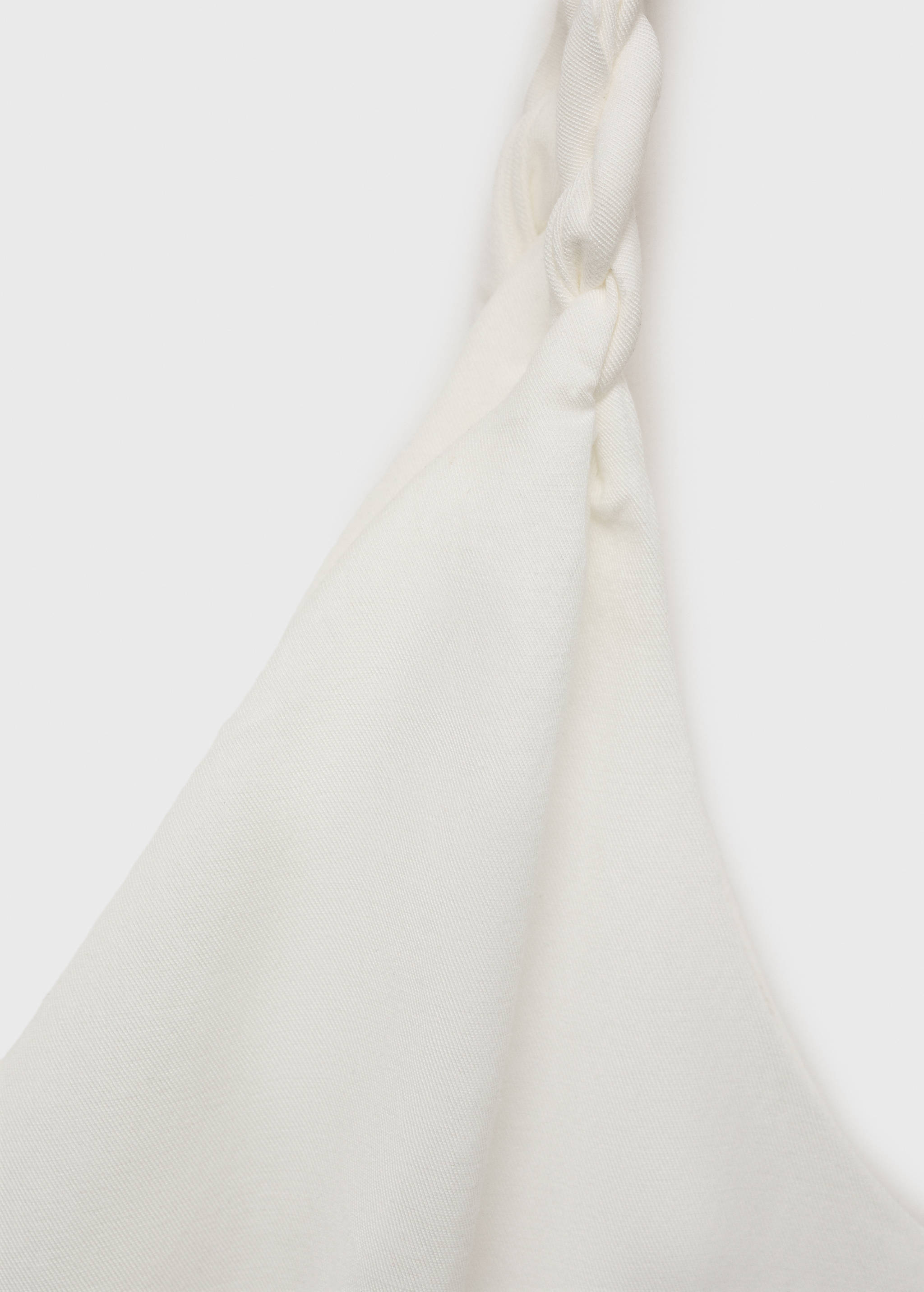 Langes Kleid mit V-Ausschnitt - Detail des Artikels 0