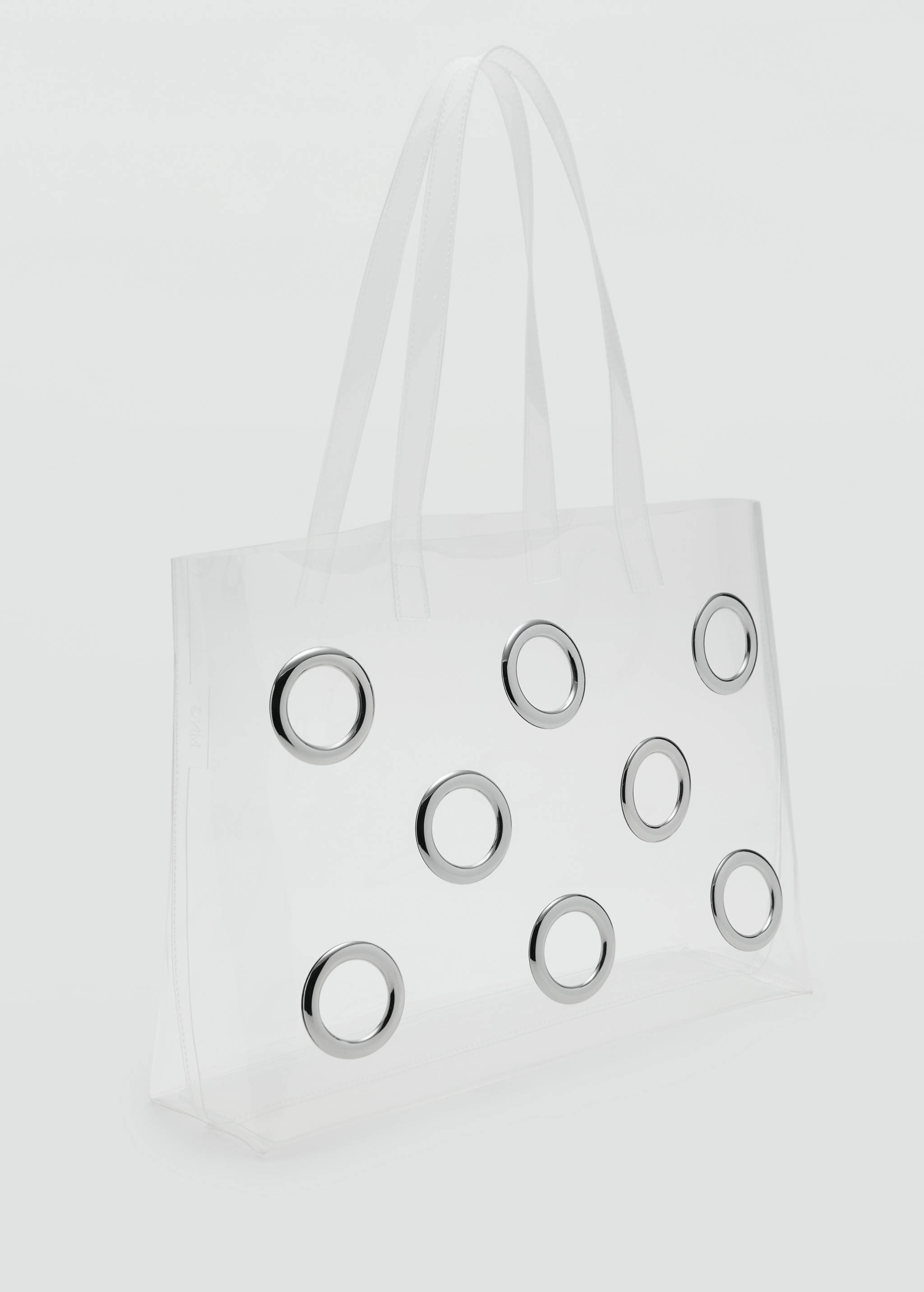 Transparent tote bag - Medium plane
