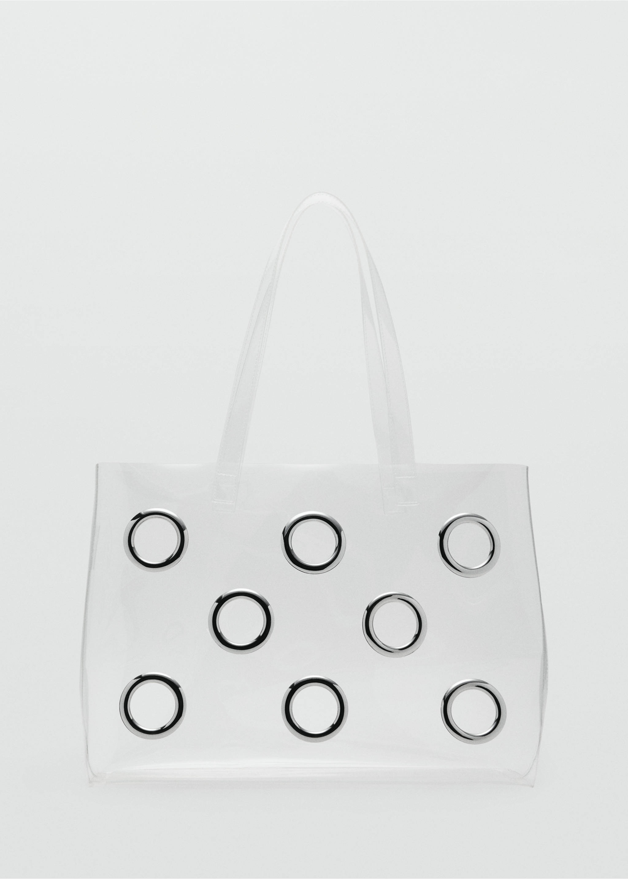 Transparent tote bag - Article without model, White. Ref: 17021174-00.