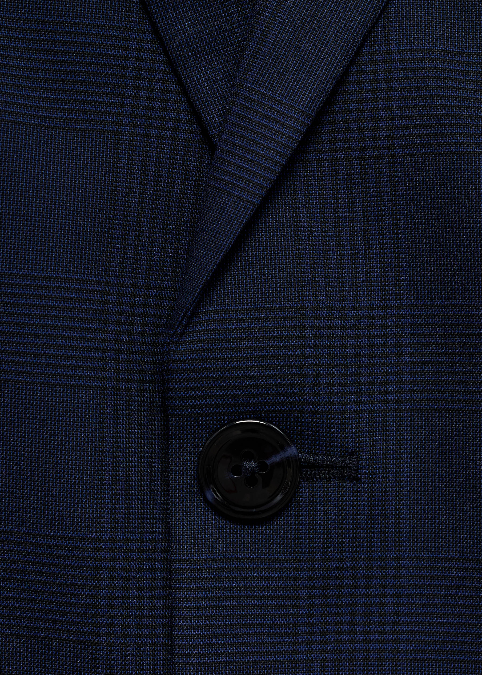 Oblekové sako Milan slim fit - Detail zboží 8, Námořnická modrá. Ref: 17021179-00.