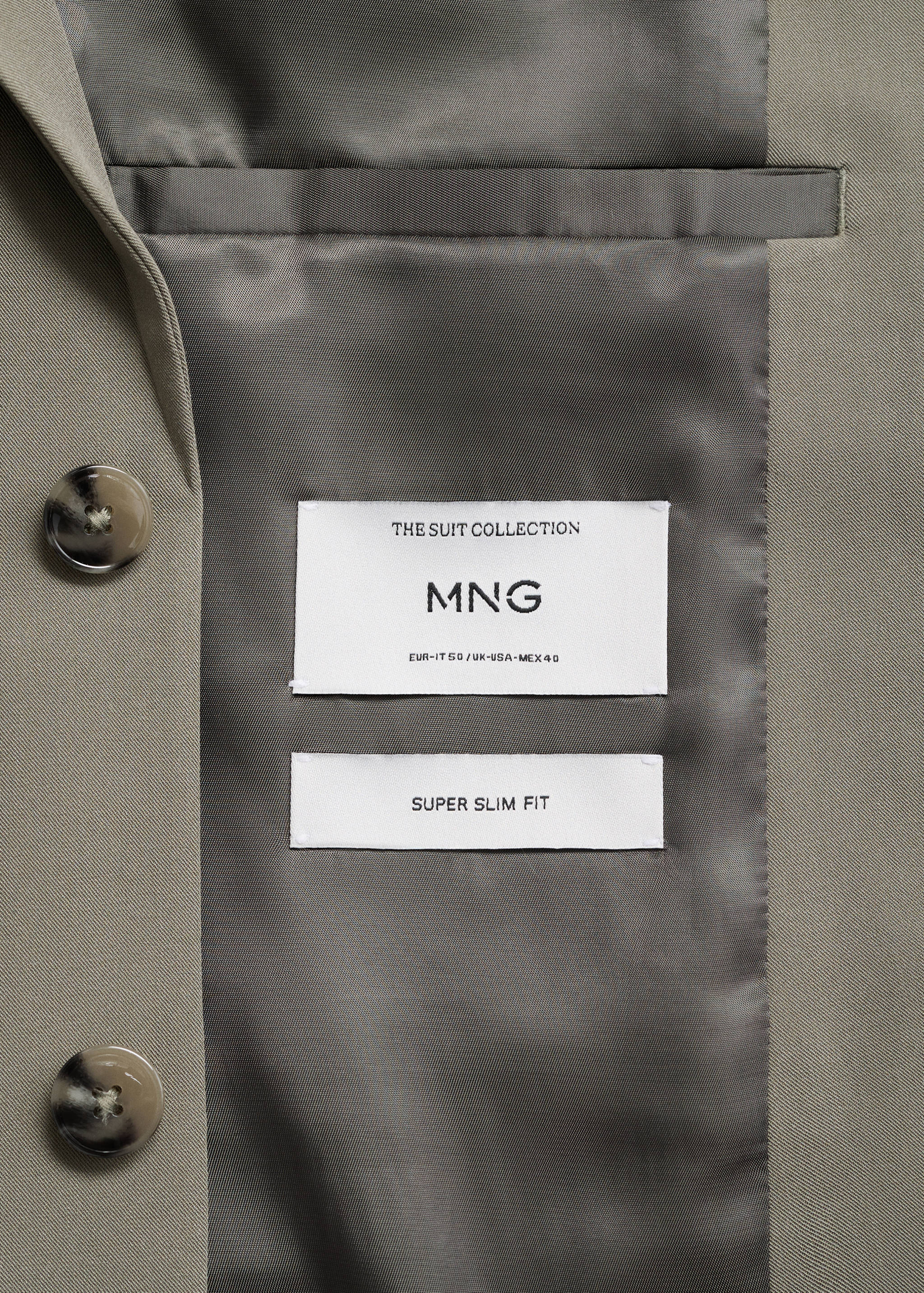 Veste costume París super slim-fit - Détail de l'article 0