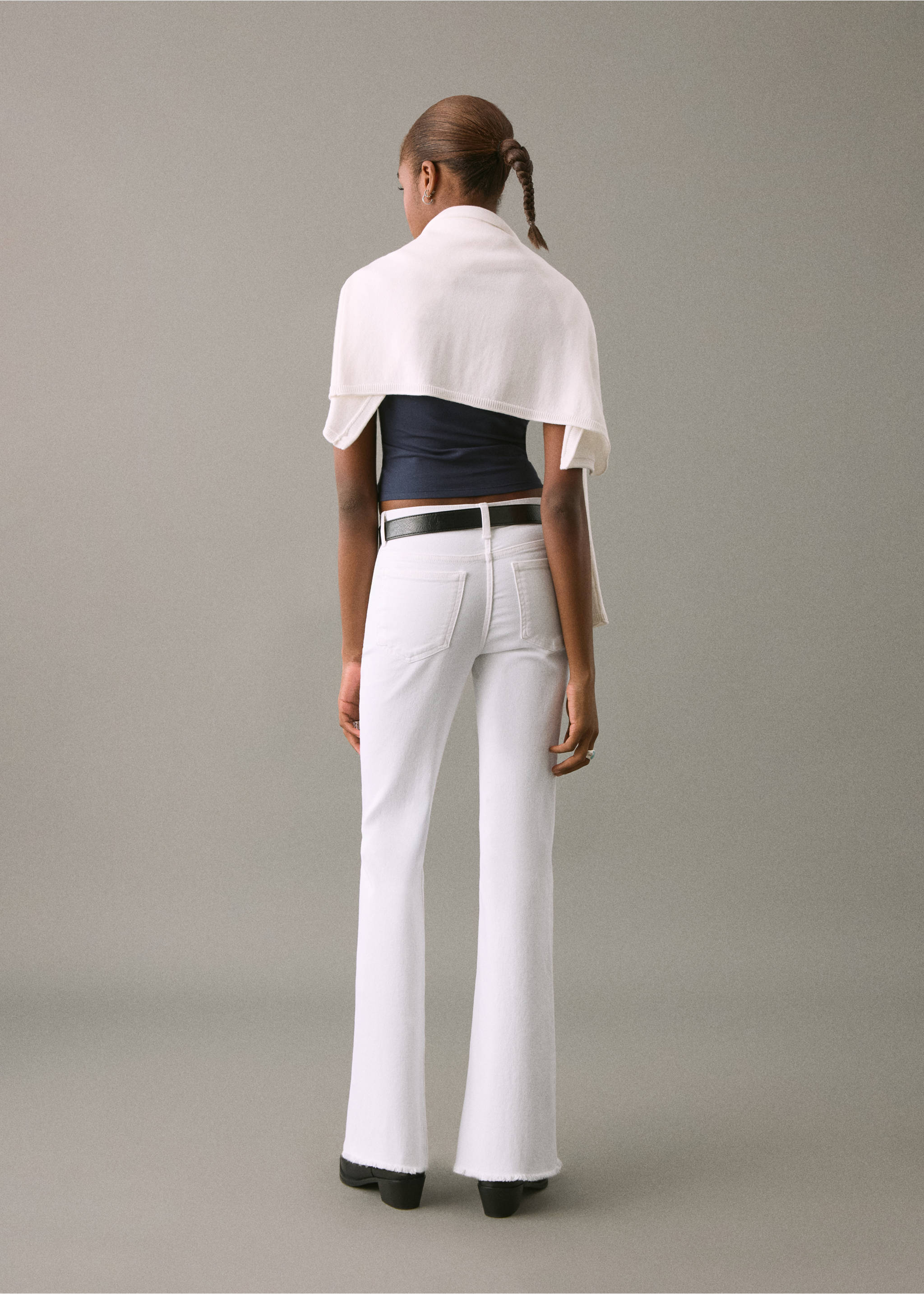 Texans flare tatxons - Revers de l'article, Blanc trencat. Ref: 17021184-00.