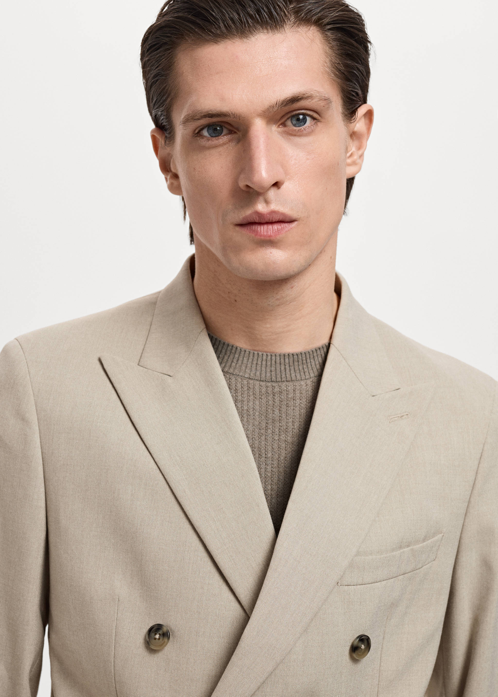 Veste de costume Monaco croisée slim-fit - Détail de l'article 1