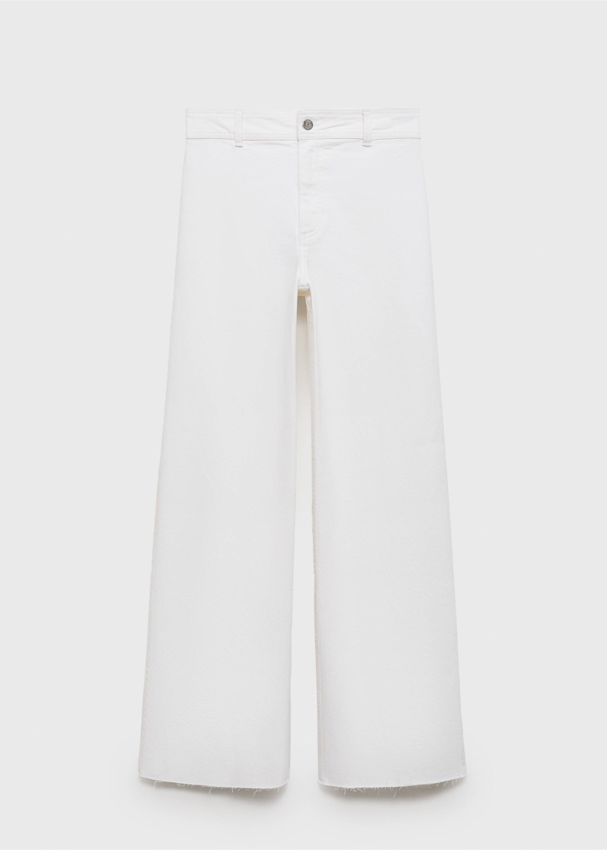 Catherin culotte high-rise jeans - Article without model, White. Ref: 17021186-00.