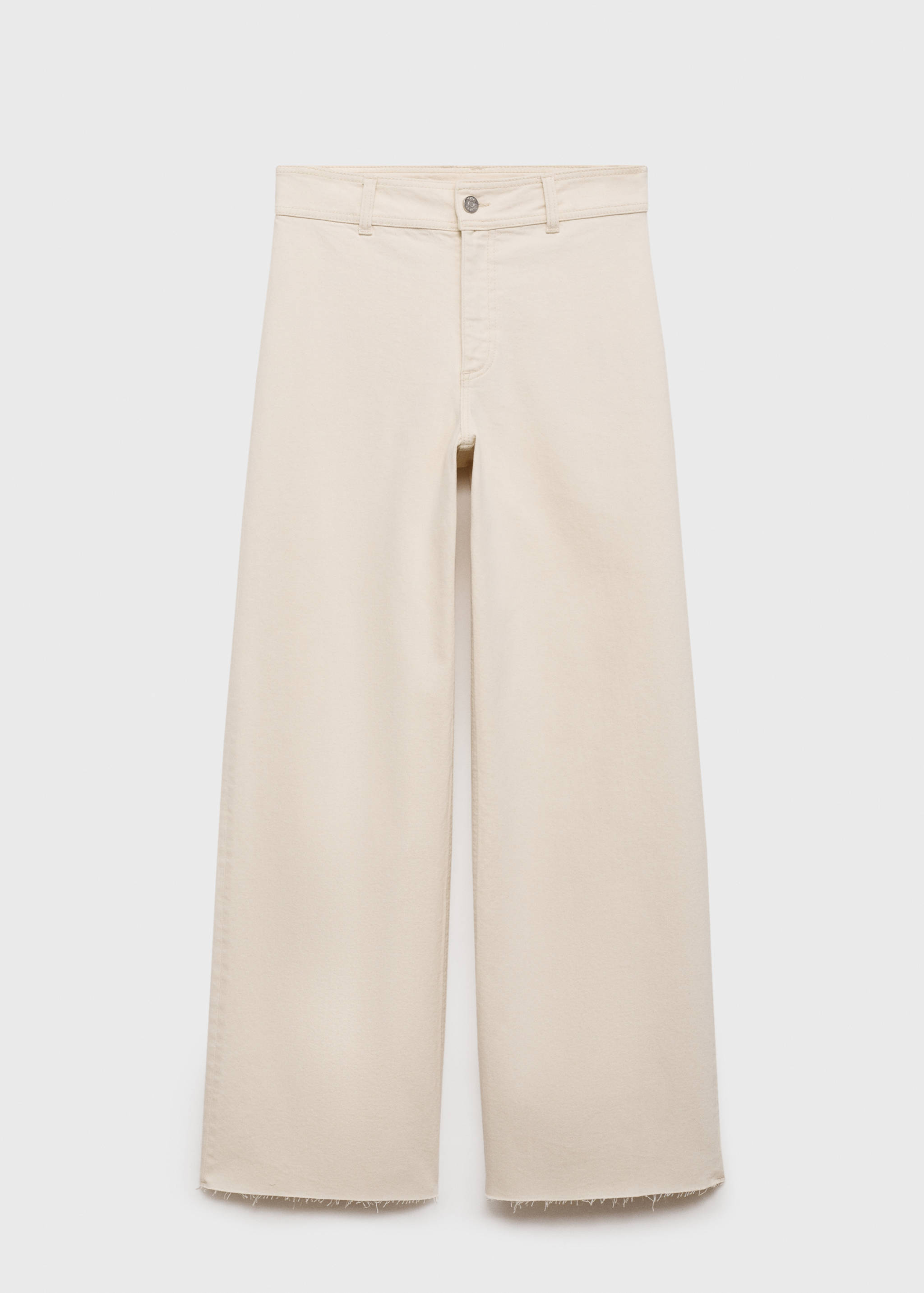 Jeans Catherin culotte tiro alto - Artículo sin modelo