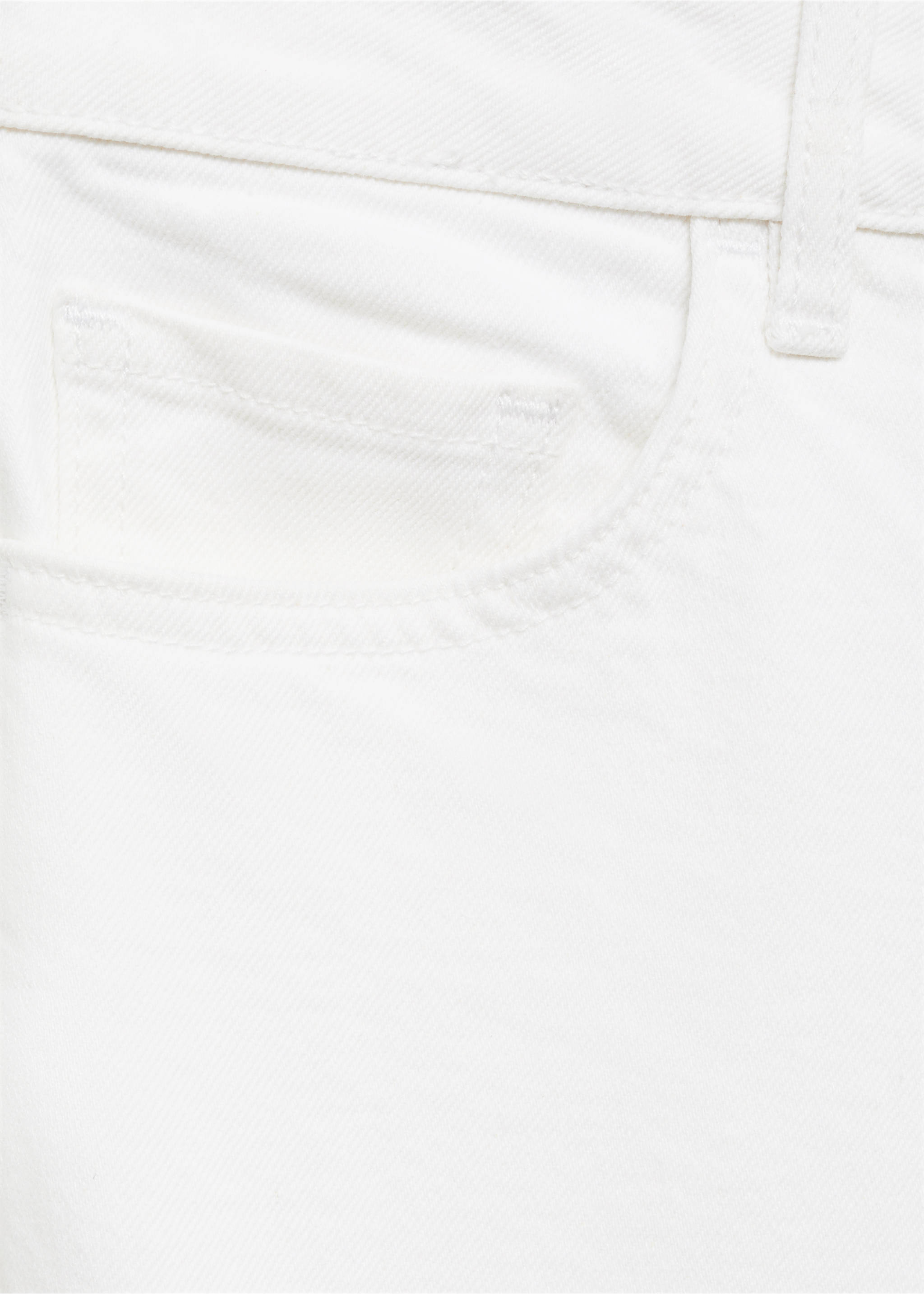Fiona flared mid-rise jeans - Details of the article 0, White. Ref: 17021189-00.