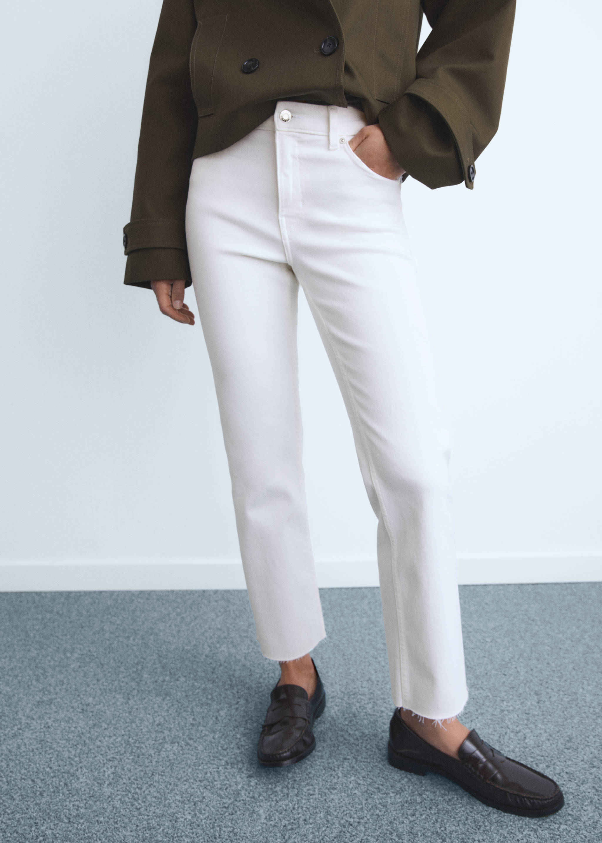 Jean Sienna flare crop - Plan moyen