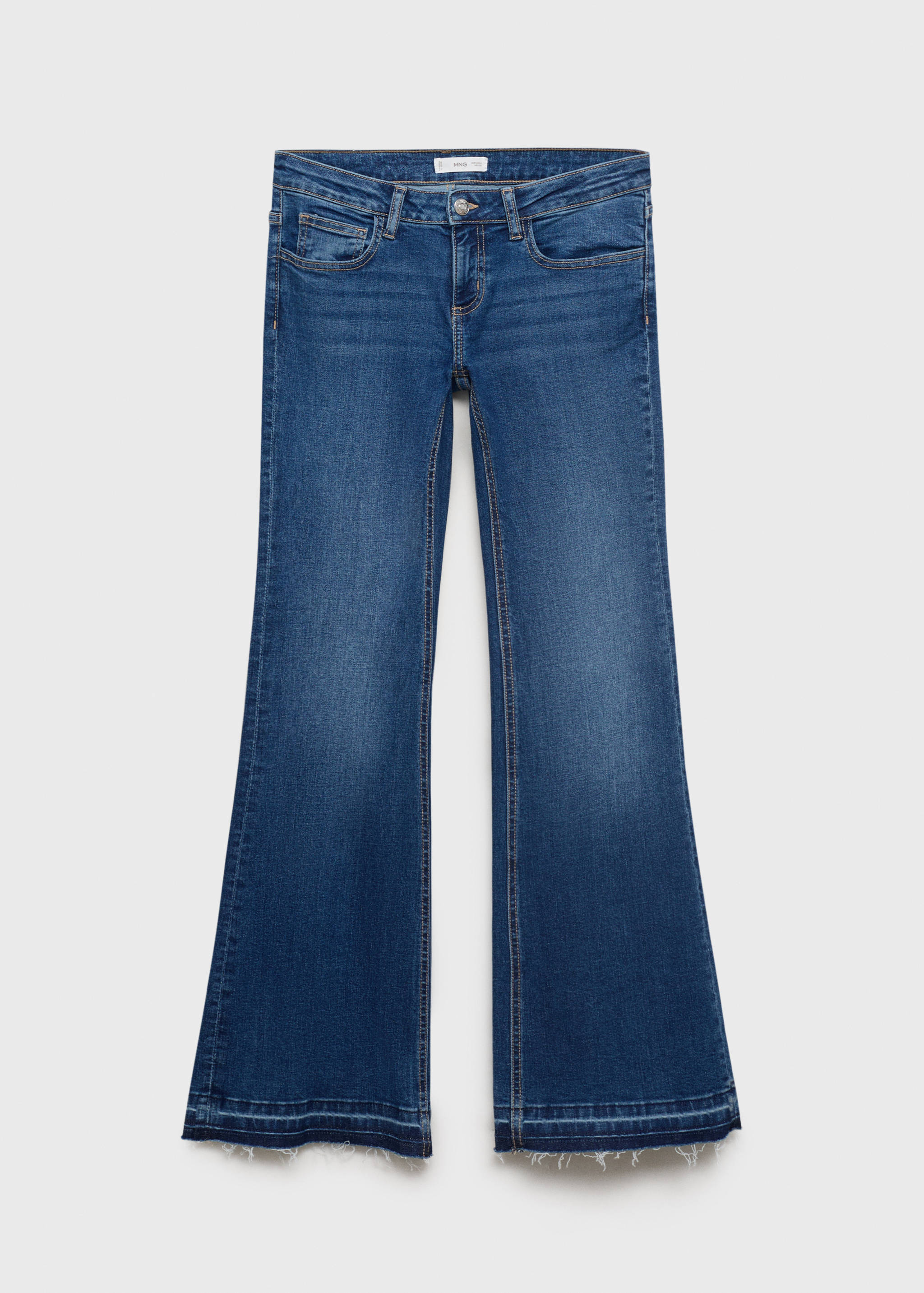 Flare jeans med låg midja - Artikel utan modell