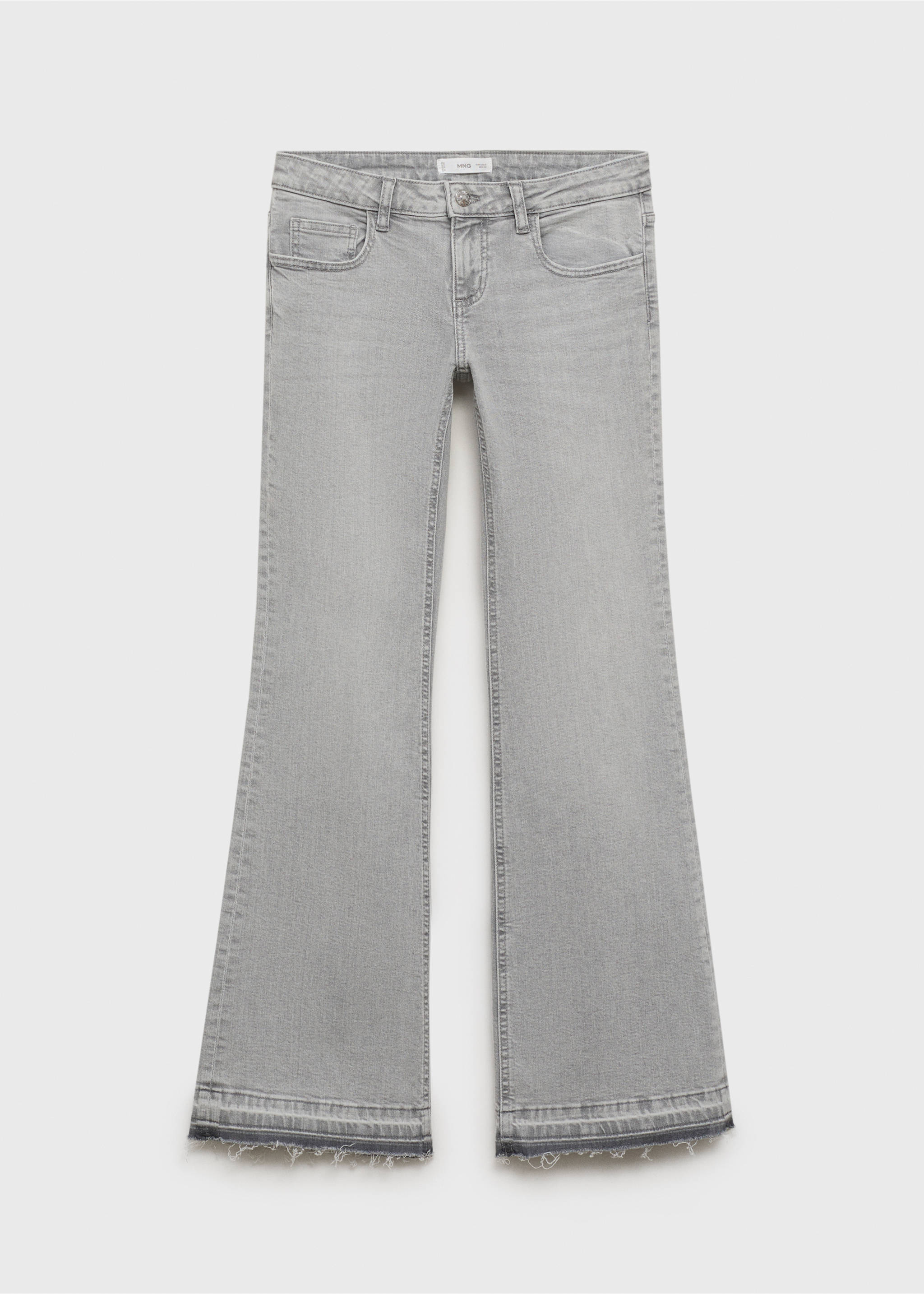 Texans flare cintura baixa - Article sense model, Gris denim. Ref: 17021192-00.