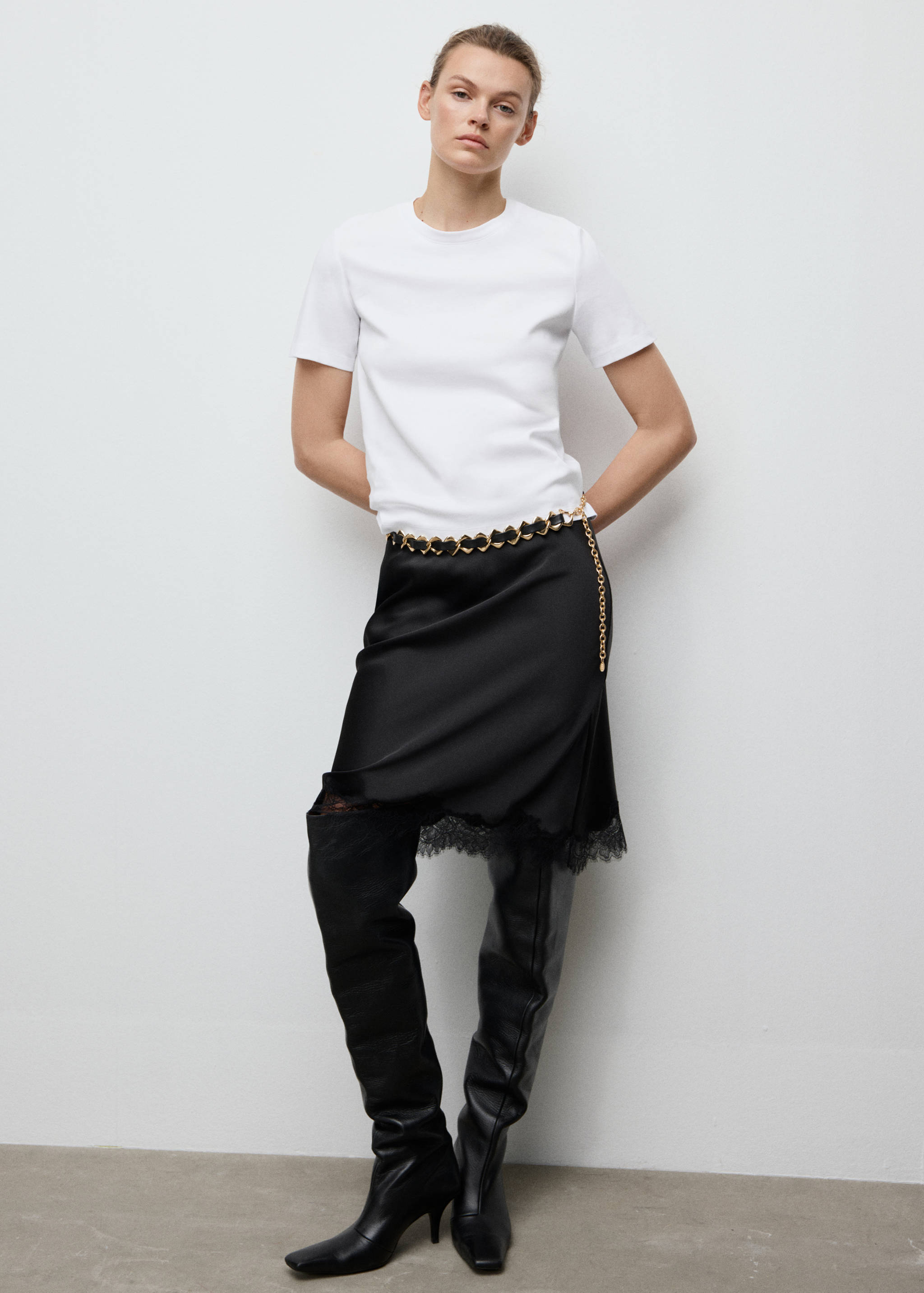 Bavlněné tričko s krátkým rukávem - Celkový náhled