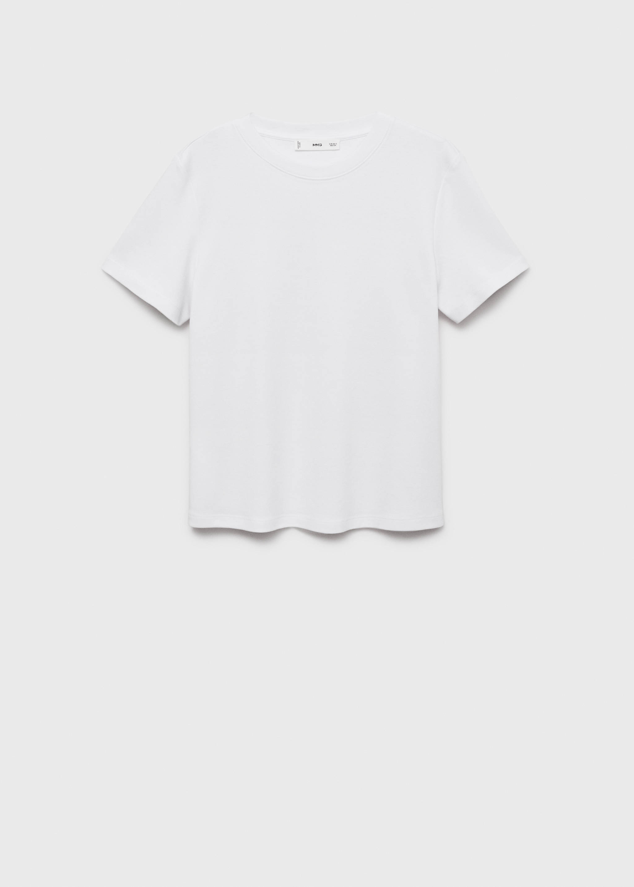 Bavlněné tričko s krátkým rukávem - Zboží bez modelu