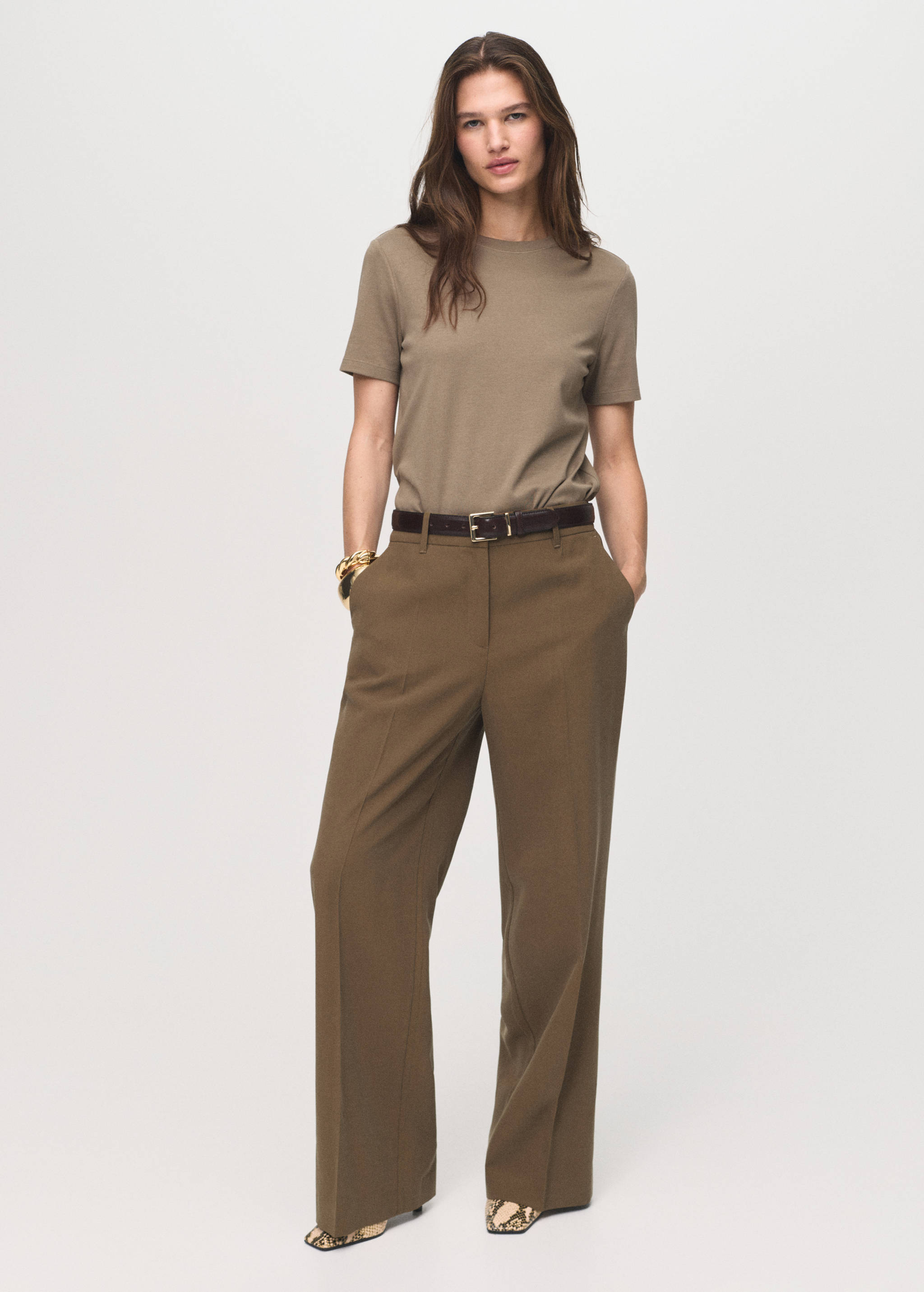 Bavlněné tričko s krátkým rukávem - Celkový náhled