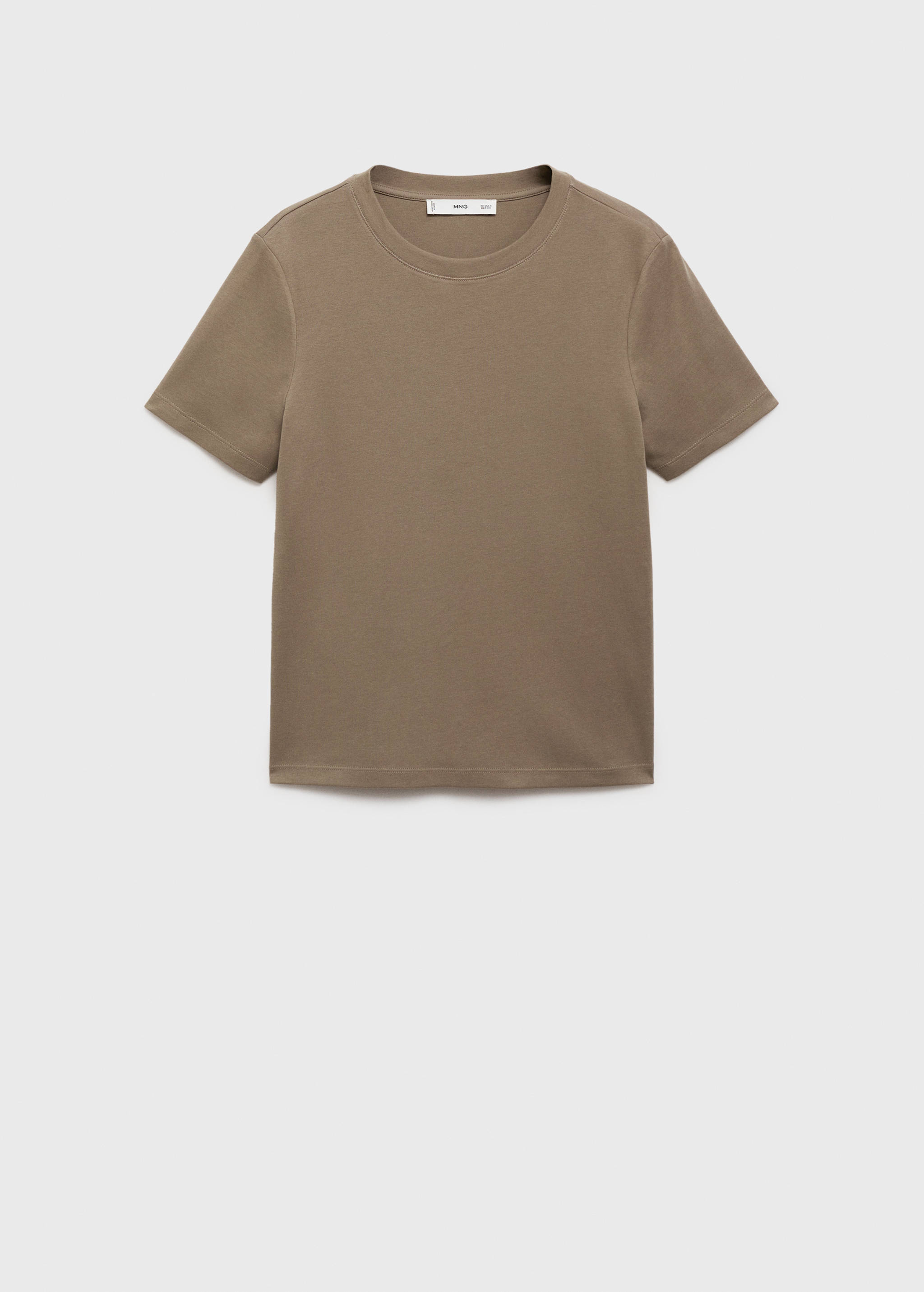 Bavlněné tričko s krátkým rukávem - Zboží bez modelu