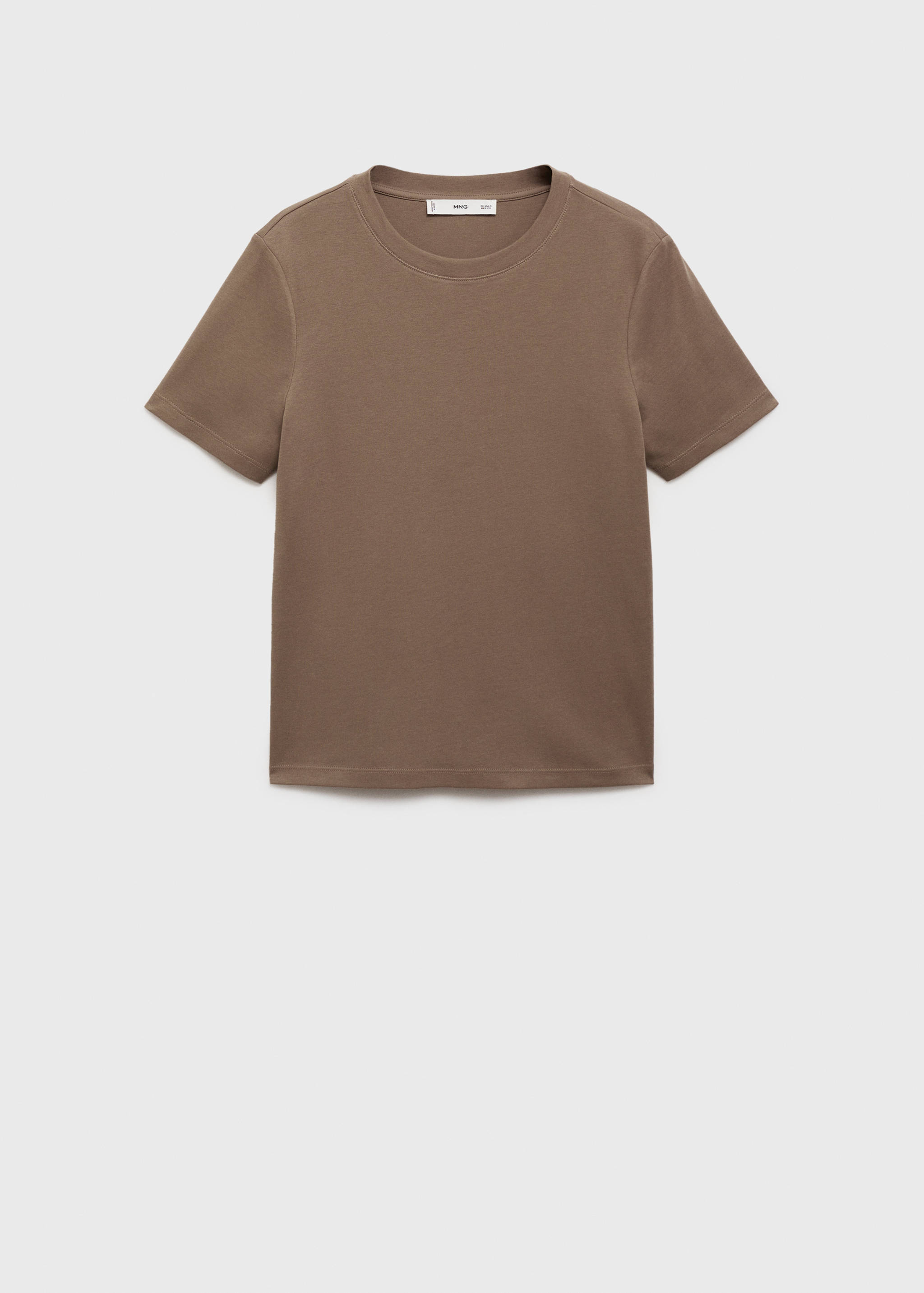 Kurzarm-T-Shirt aus Baumwolle - Artikel ohne Model