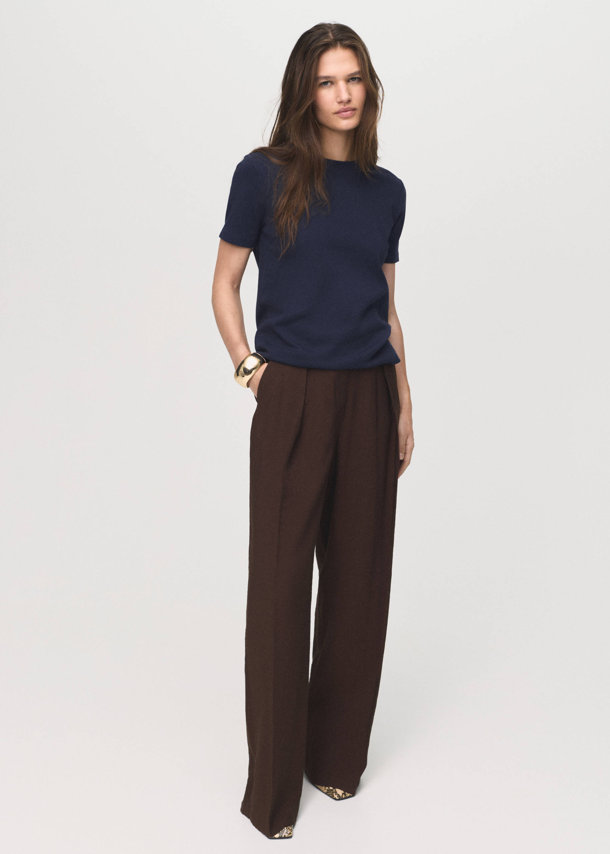 Bavlněné tričko s krátkým rukávem - Celkový náhled