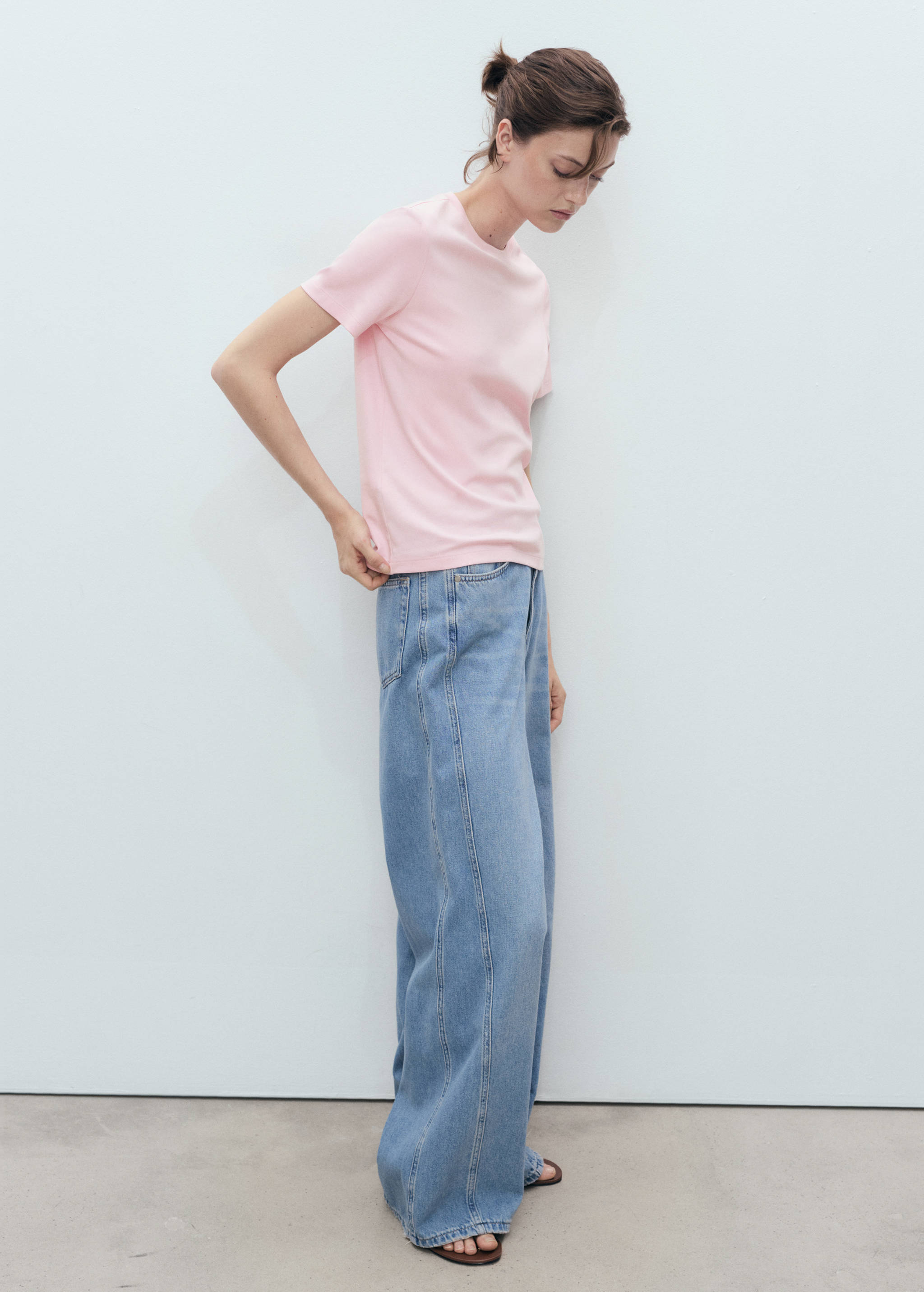 Bavlněné tričko s krátkým rukávem - Celkový náhled