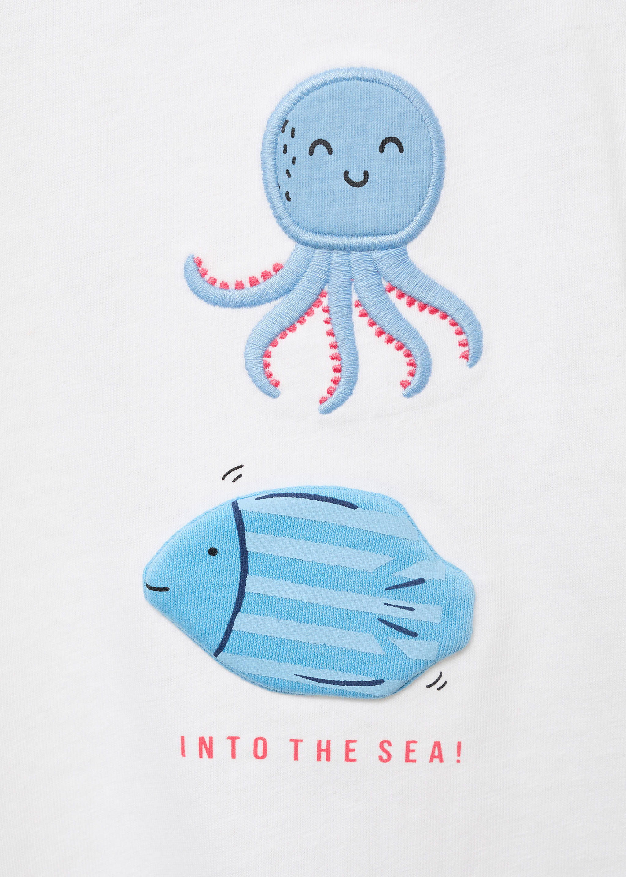 T-shirt motif en relief - Détail de l'article 8